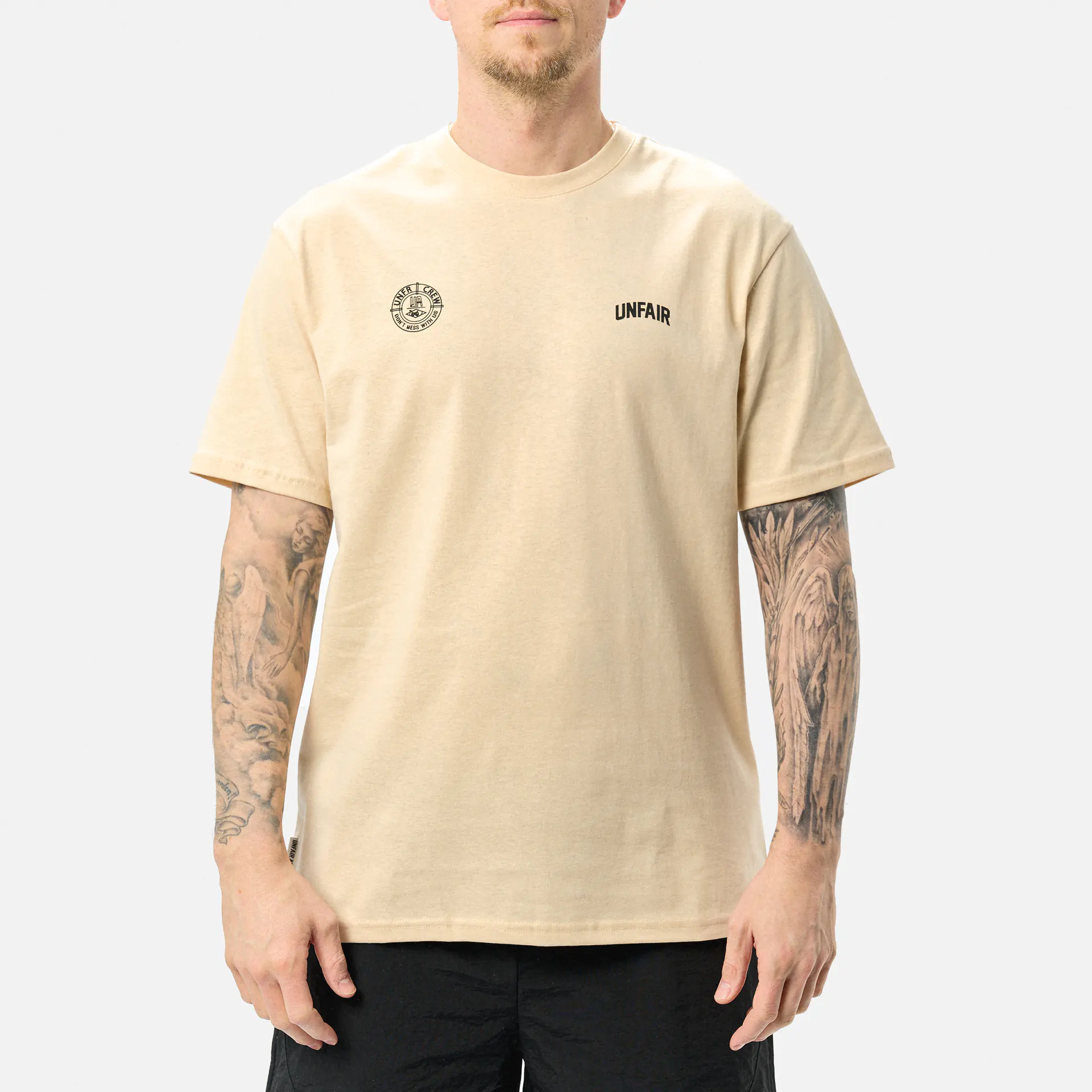 Unfair Athletics Two Sides T-Shirt Beige 