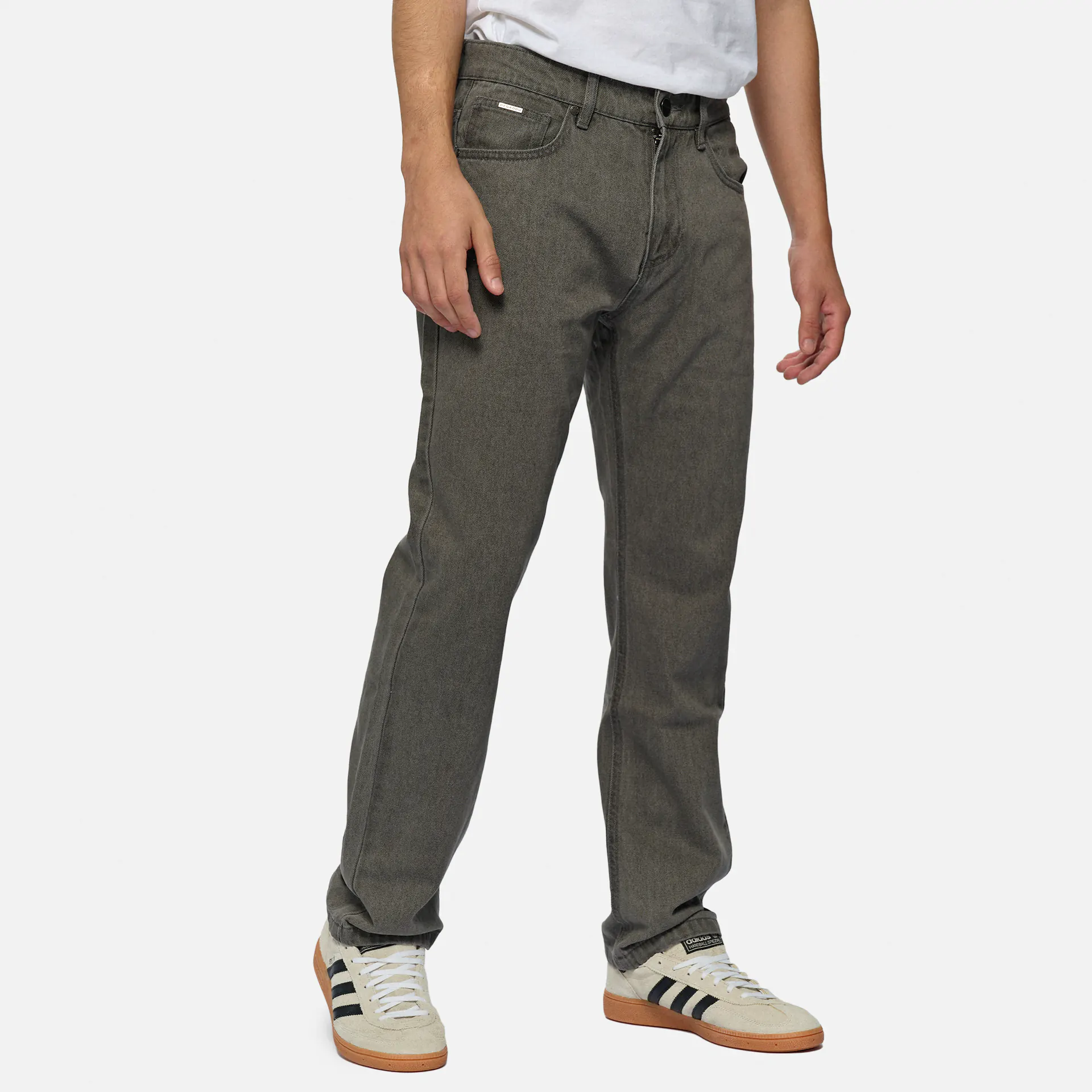 PEGADOR Baures Straight Jeans Washed Grey