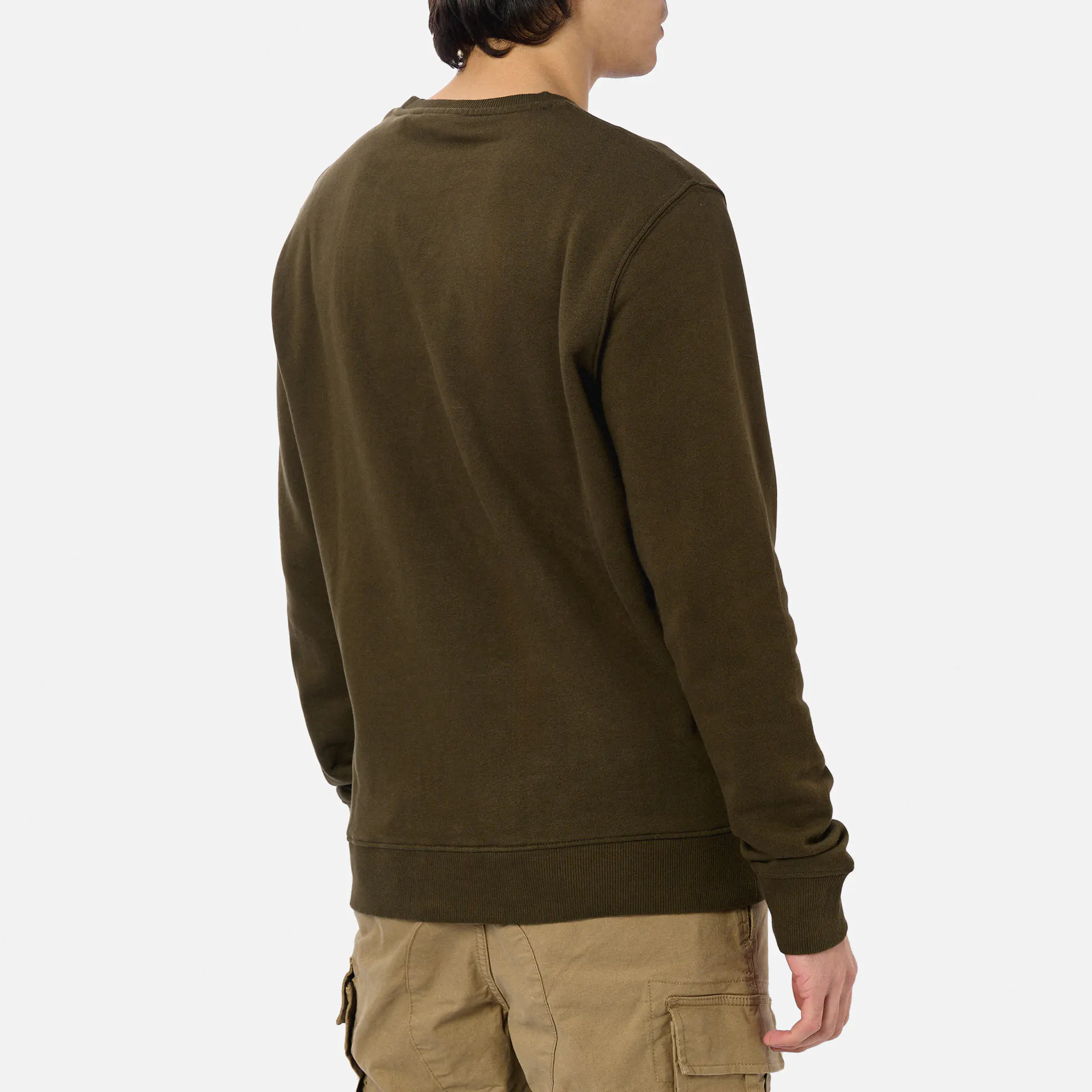 Lyle & Scott Crew Neck Sweatshirt Olive