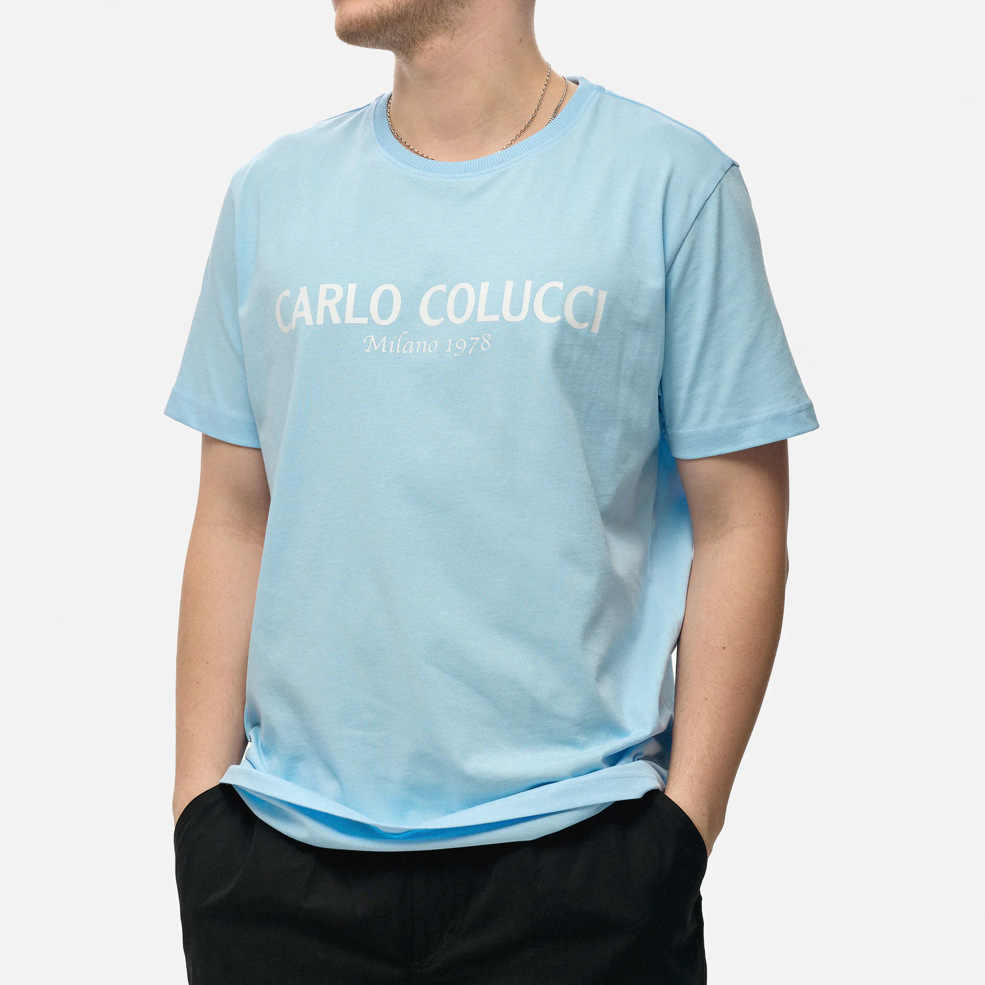 Carlo Colucci T-Shirt Blue