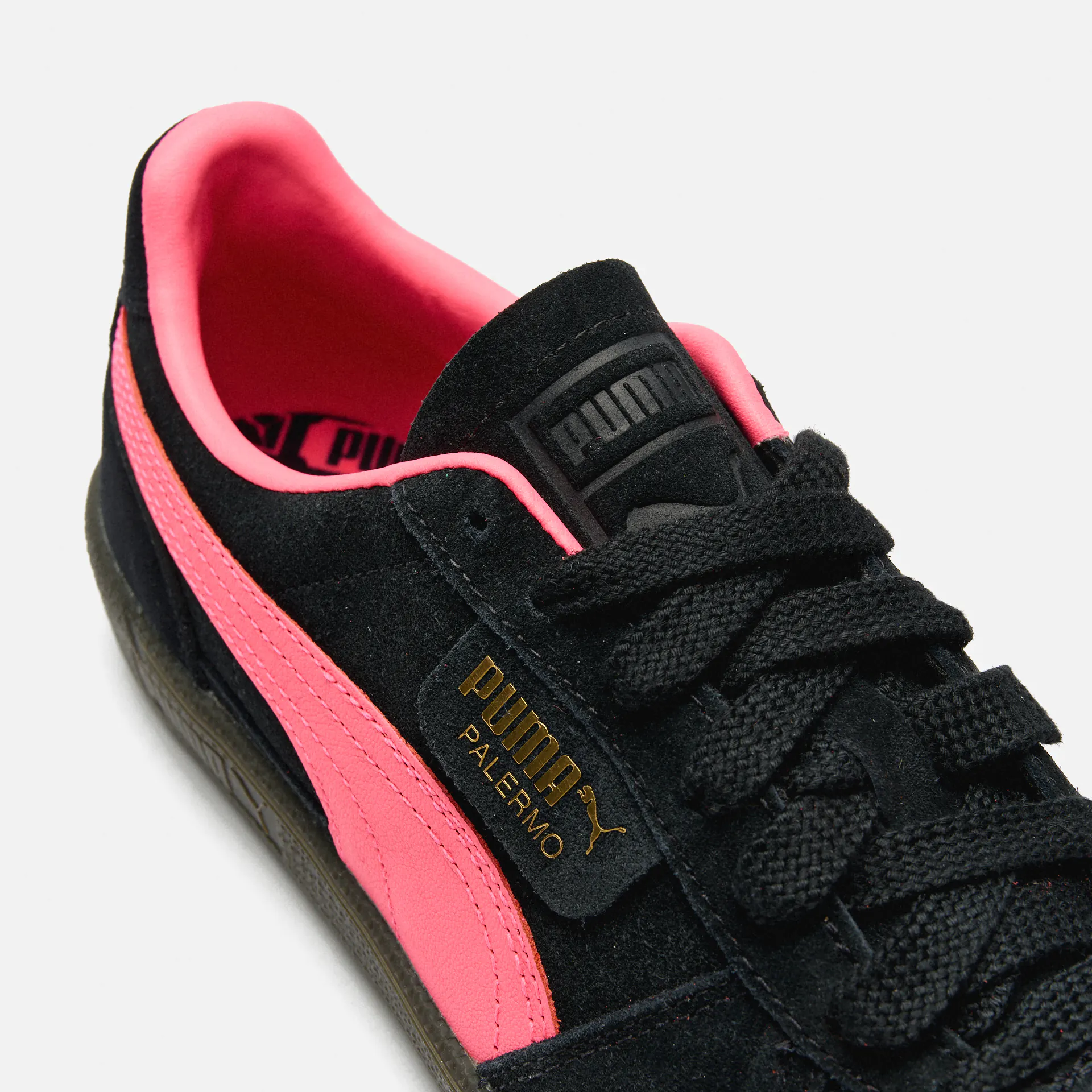 PUMA Palermo Sneaker Black/Sunset Glow/Gum