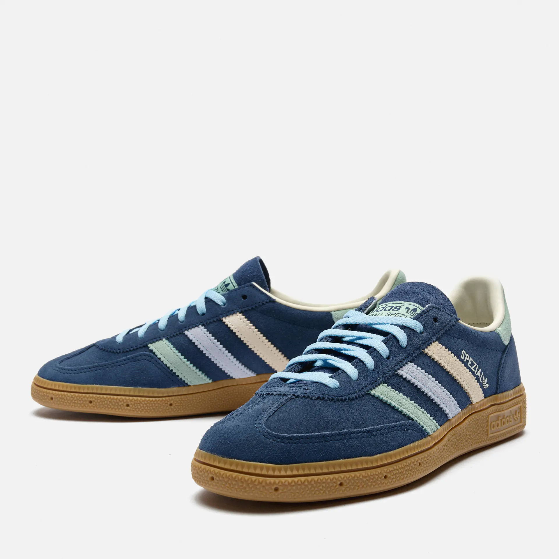 adidas Originals Handball Spezial Sneaker Night Indigo Hazy Green Clear Sky