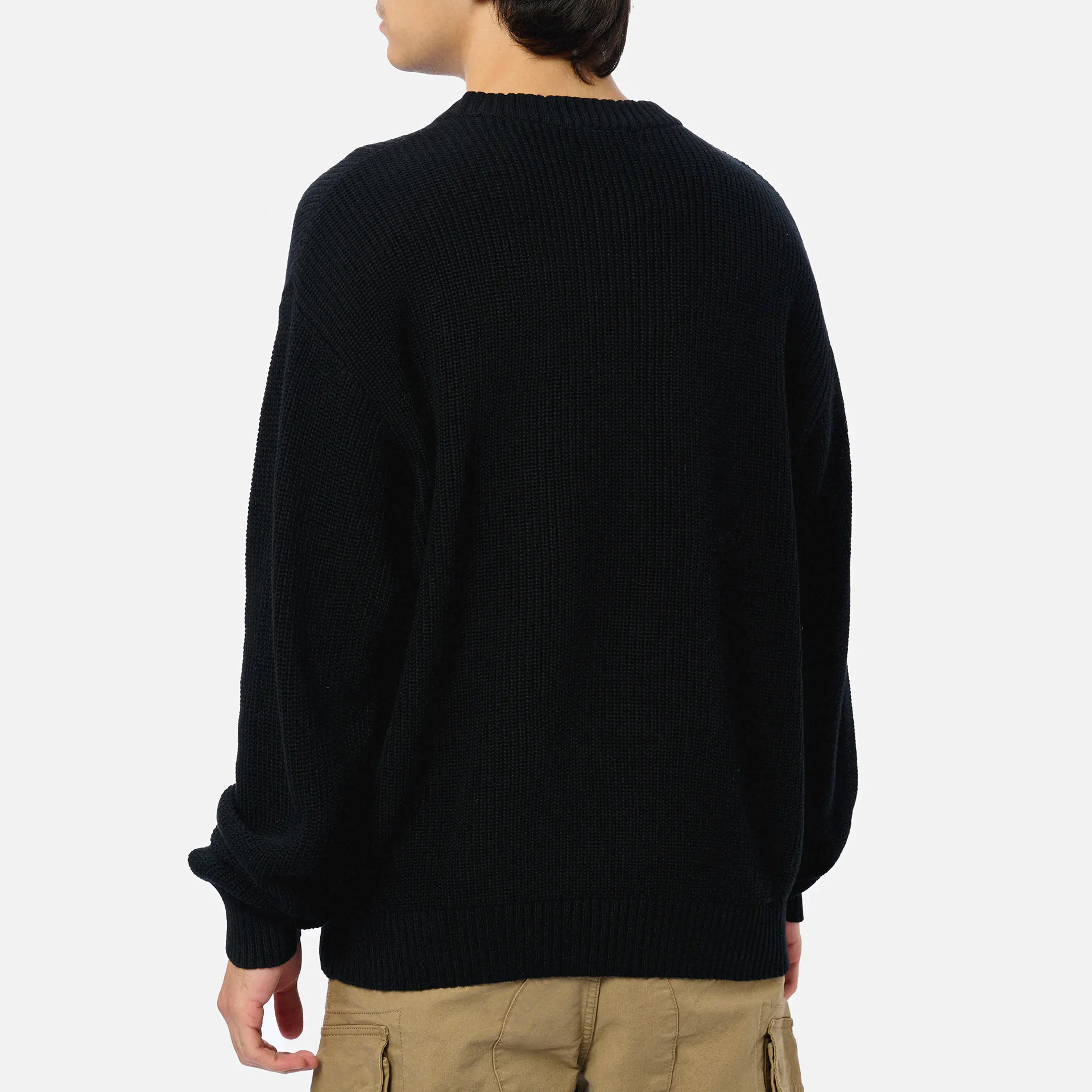 Another Cotton Established Knit Sweater Black