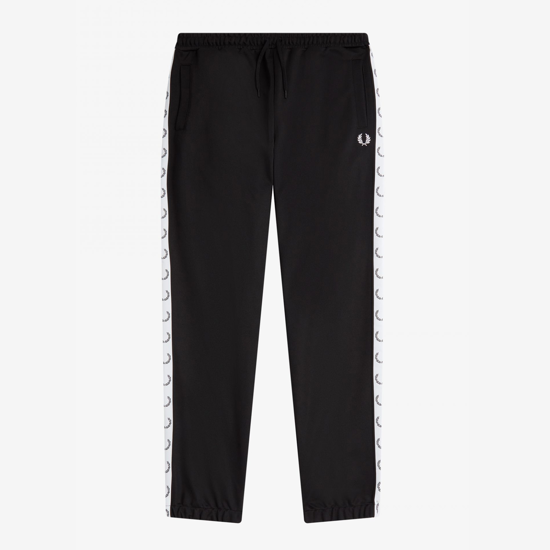 Fred Perry Taped Track Pant Black