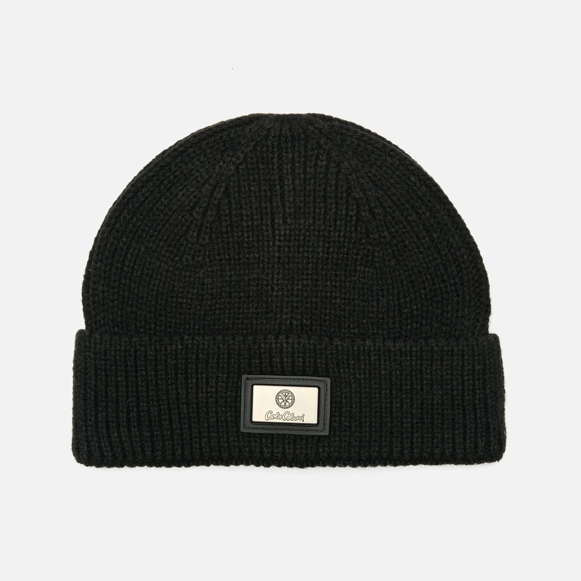 Carlo Colucci Knitted Hat Black 