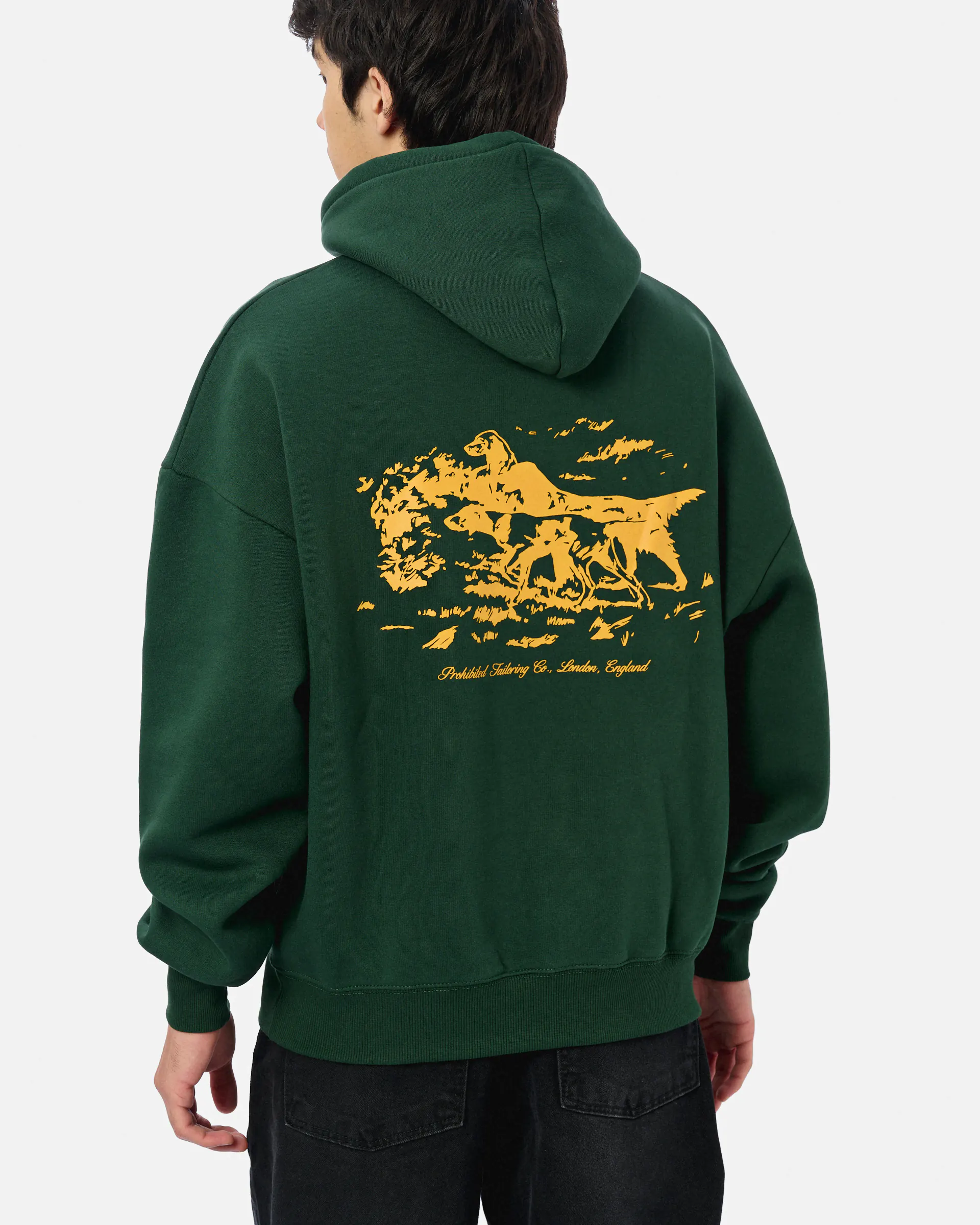 Prohibited Drift Hunt Hoodie British Racing Green