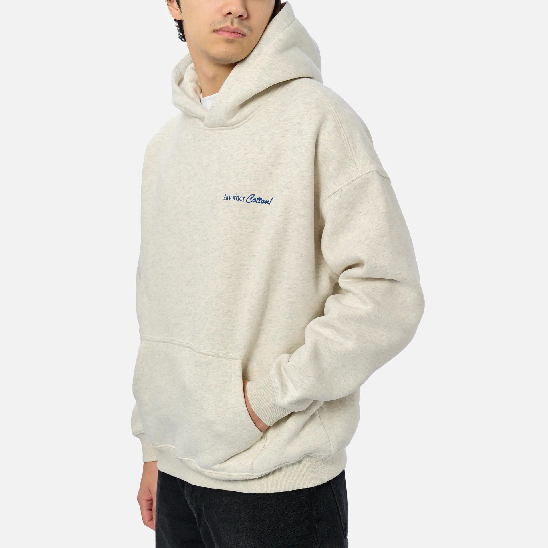 Another Cotton Breakfast Club Oversized Hoodie Grey