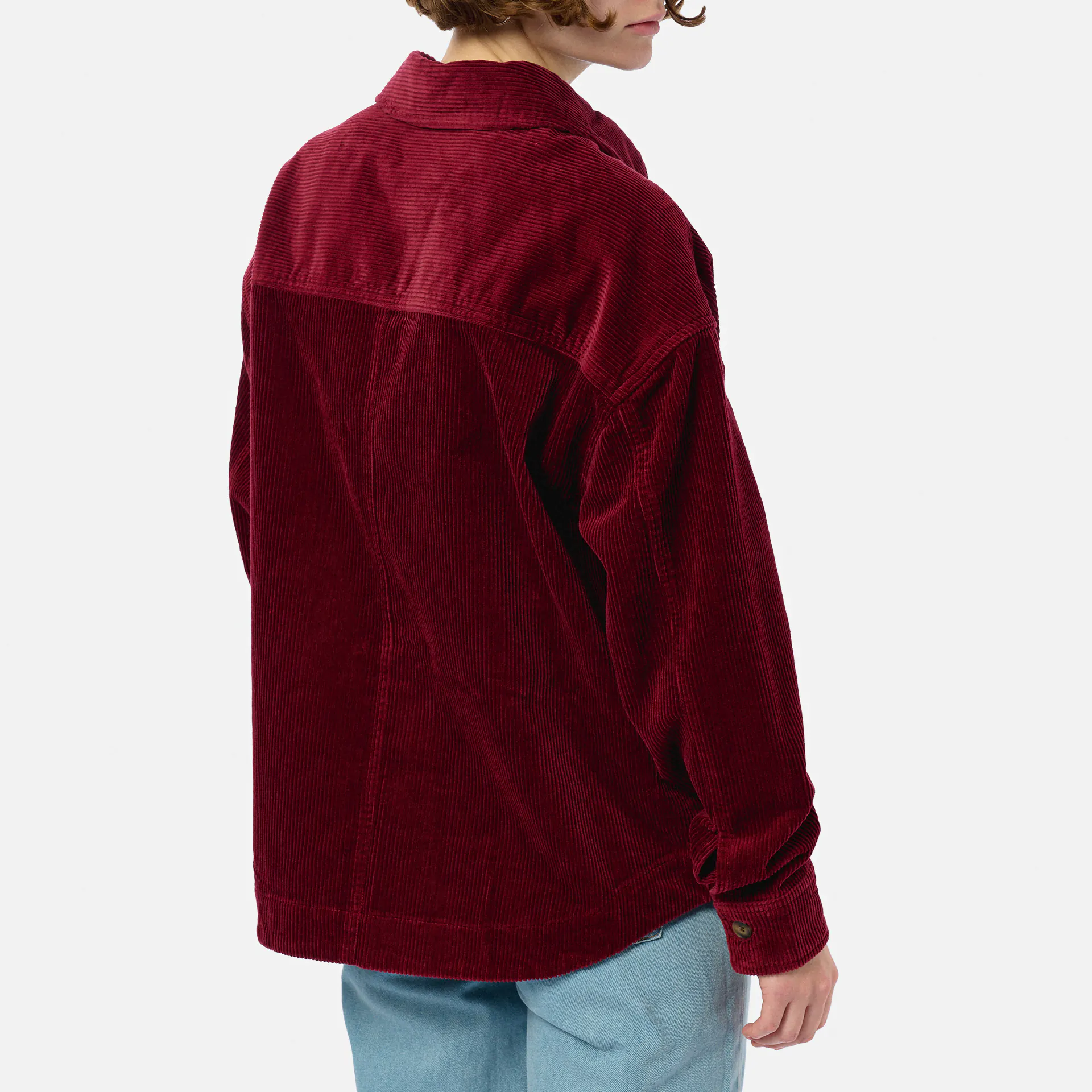 Prohibited Corduroy Overshirt Bordeaux