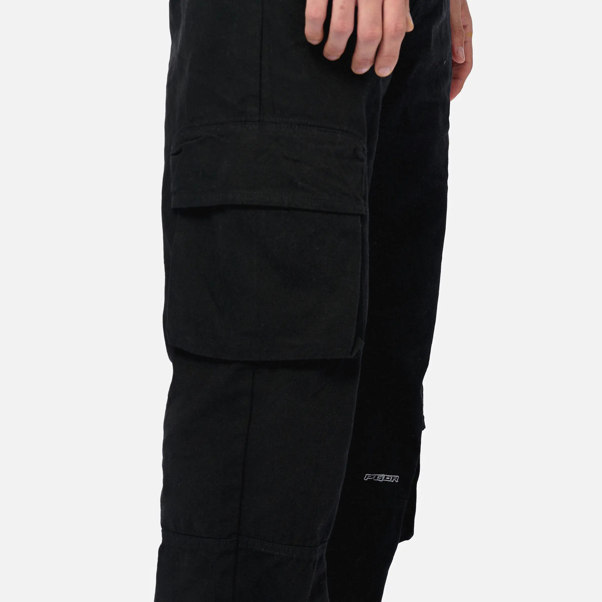 PEGADOR Macomb Cargo Pants Washed Black