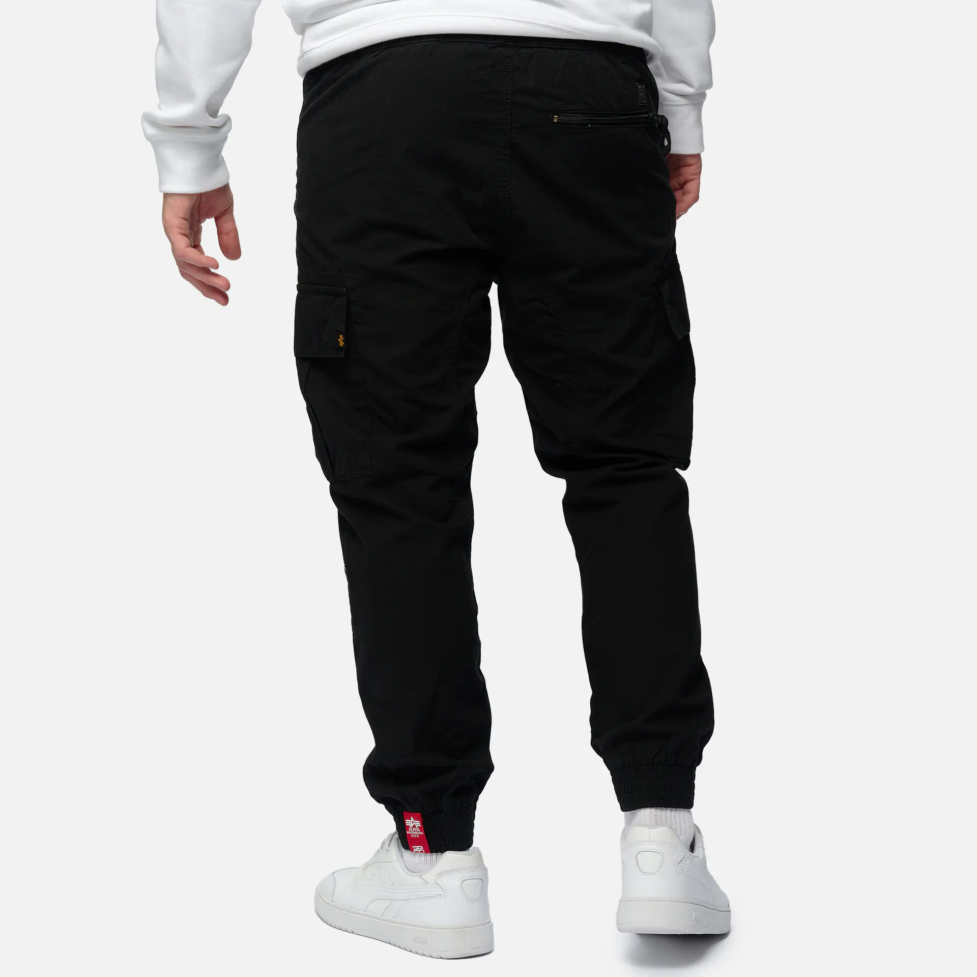 Alpha Industries Ripstop Cargo Pants Black