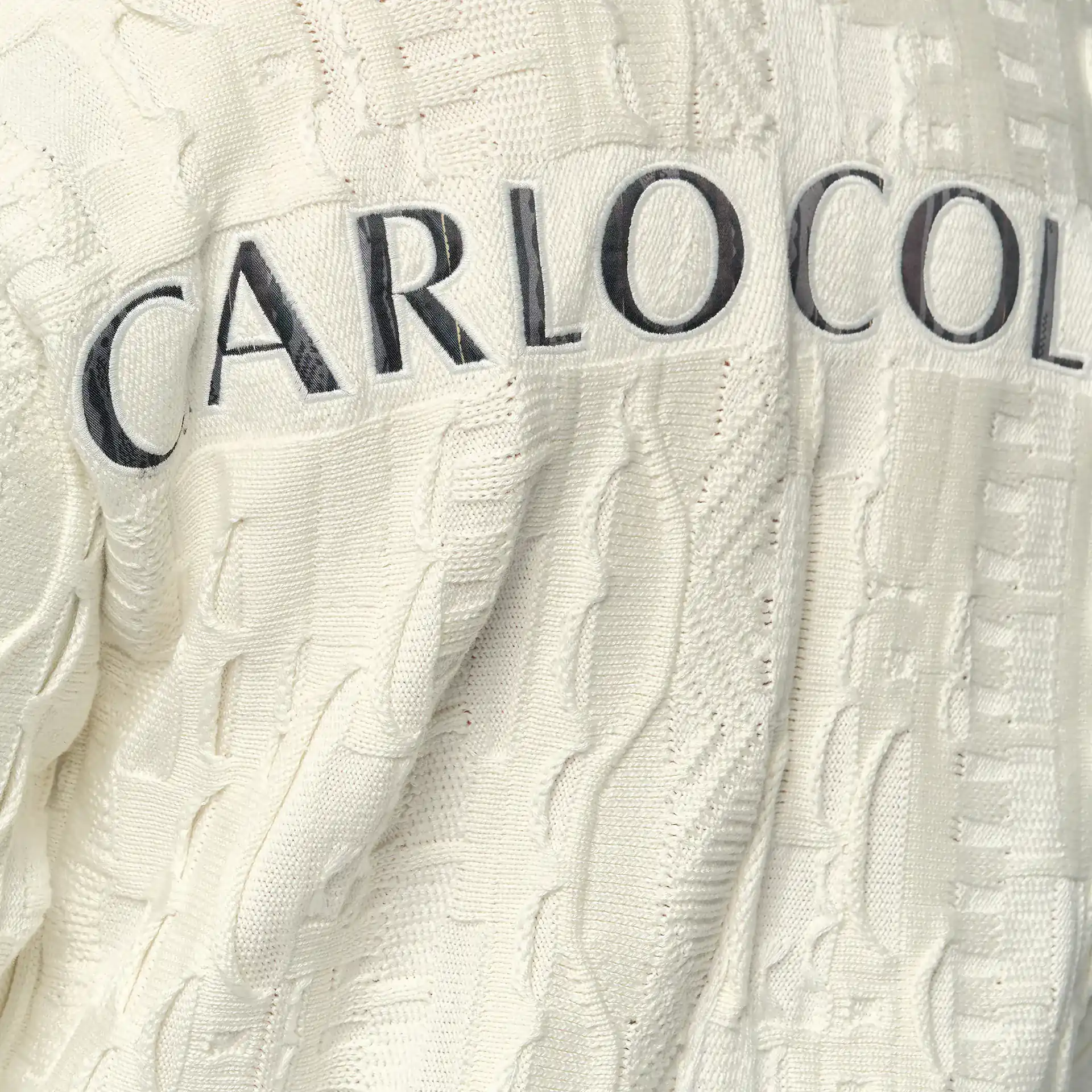 Carlo Colucci Knit Pullover Offwhite