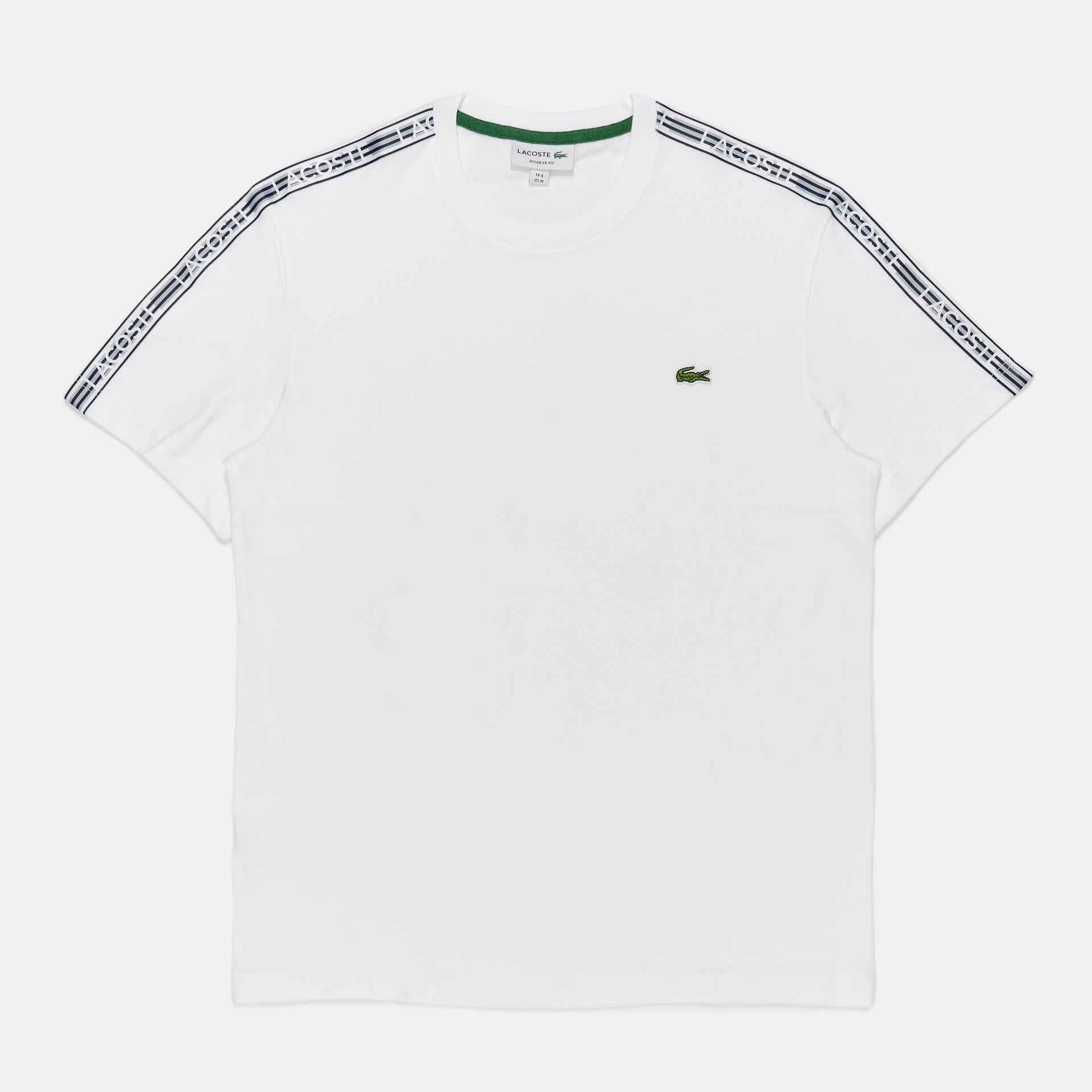 Lacoste Tape T-Shirt White
