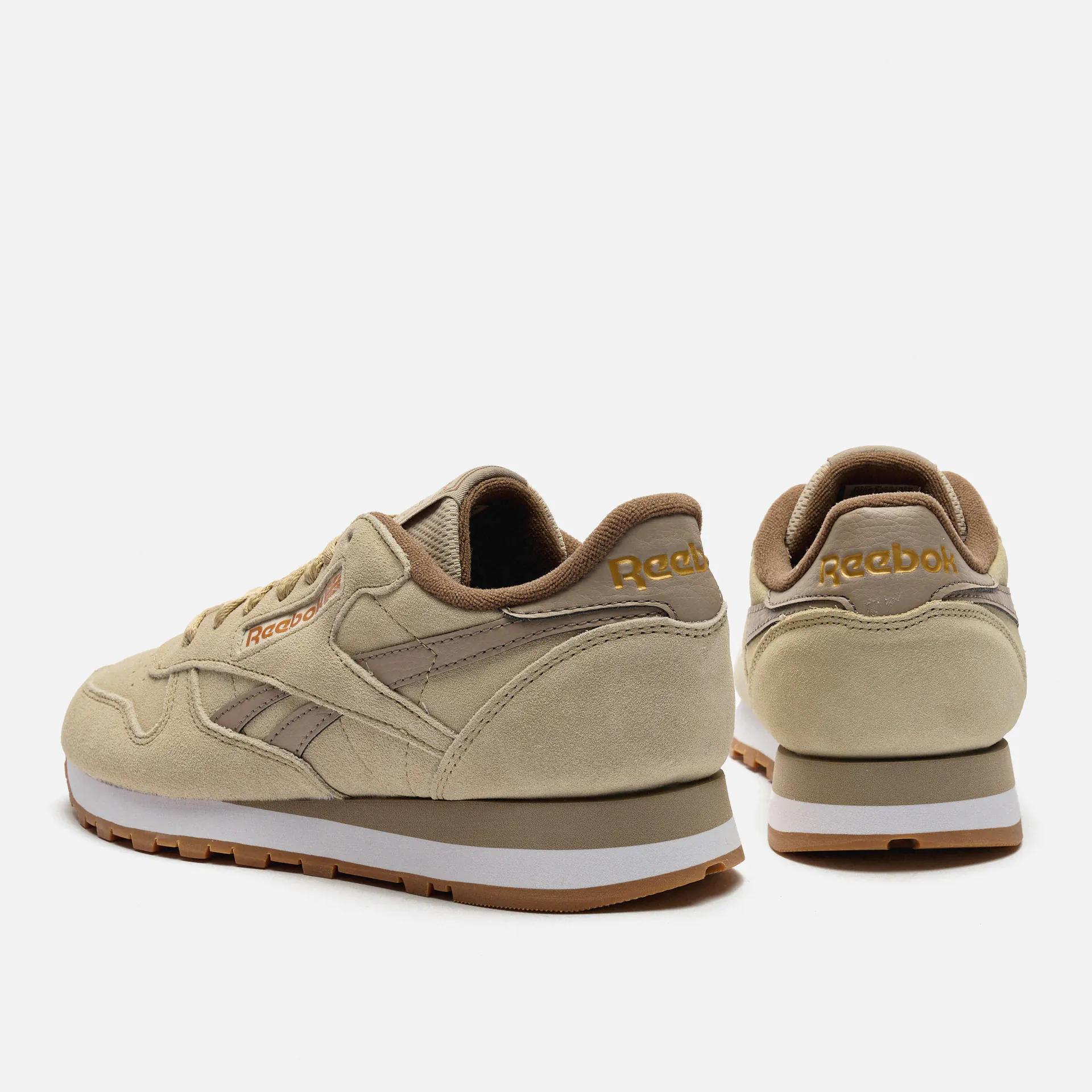 Reebok Classic Leather Sneaker Classic Beige/Classic Beige/Ash