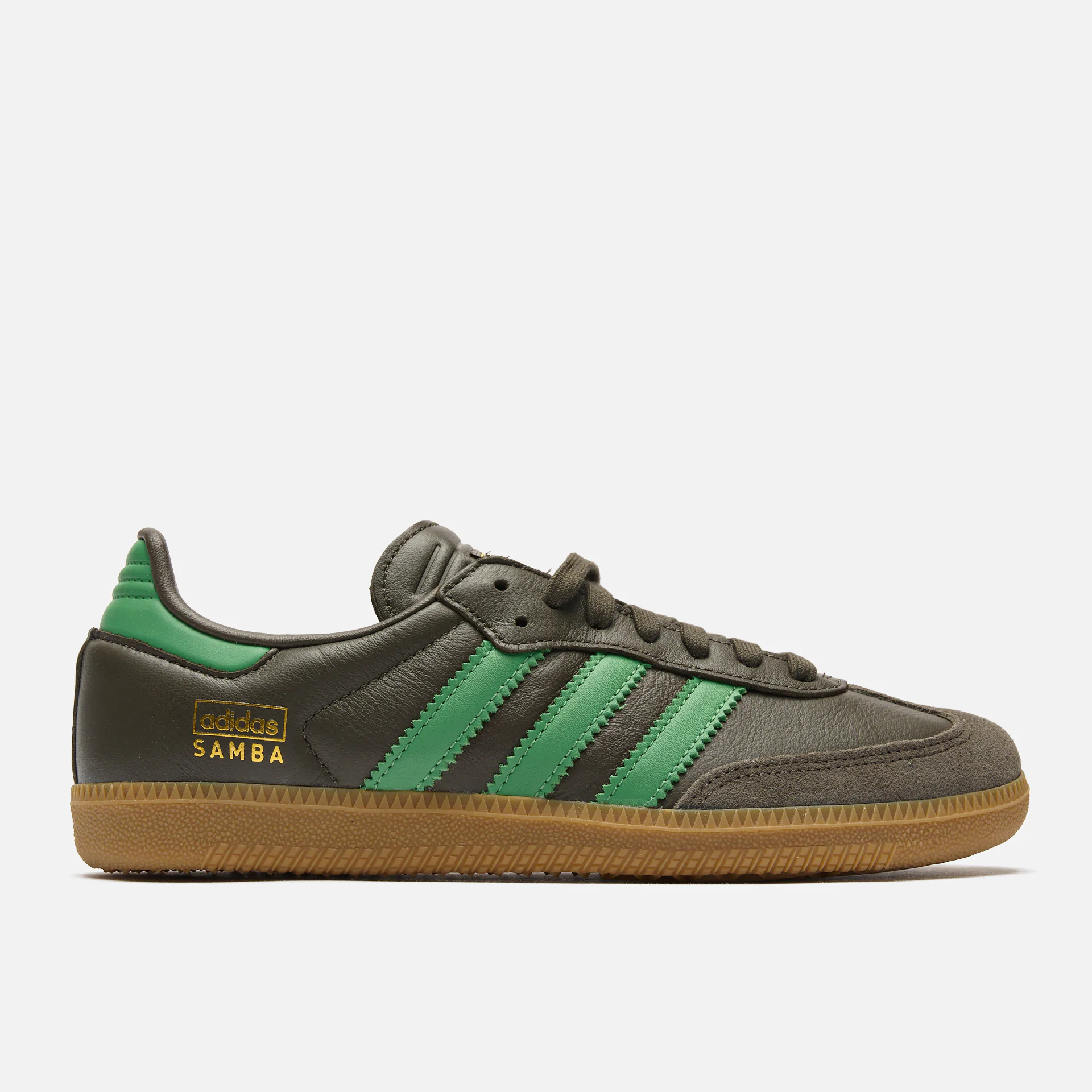 adidas Samba Sneaker OG Shadow Olive/Preloved Green/Gum