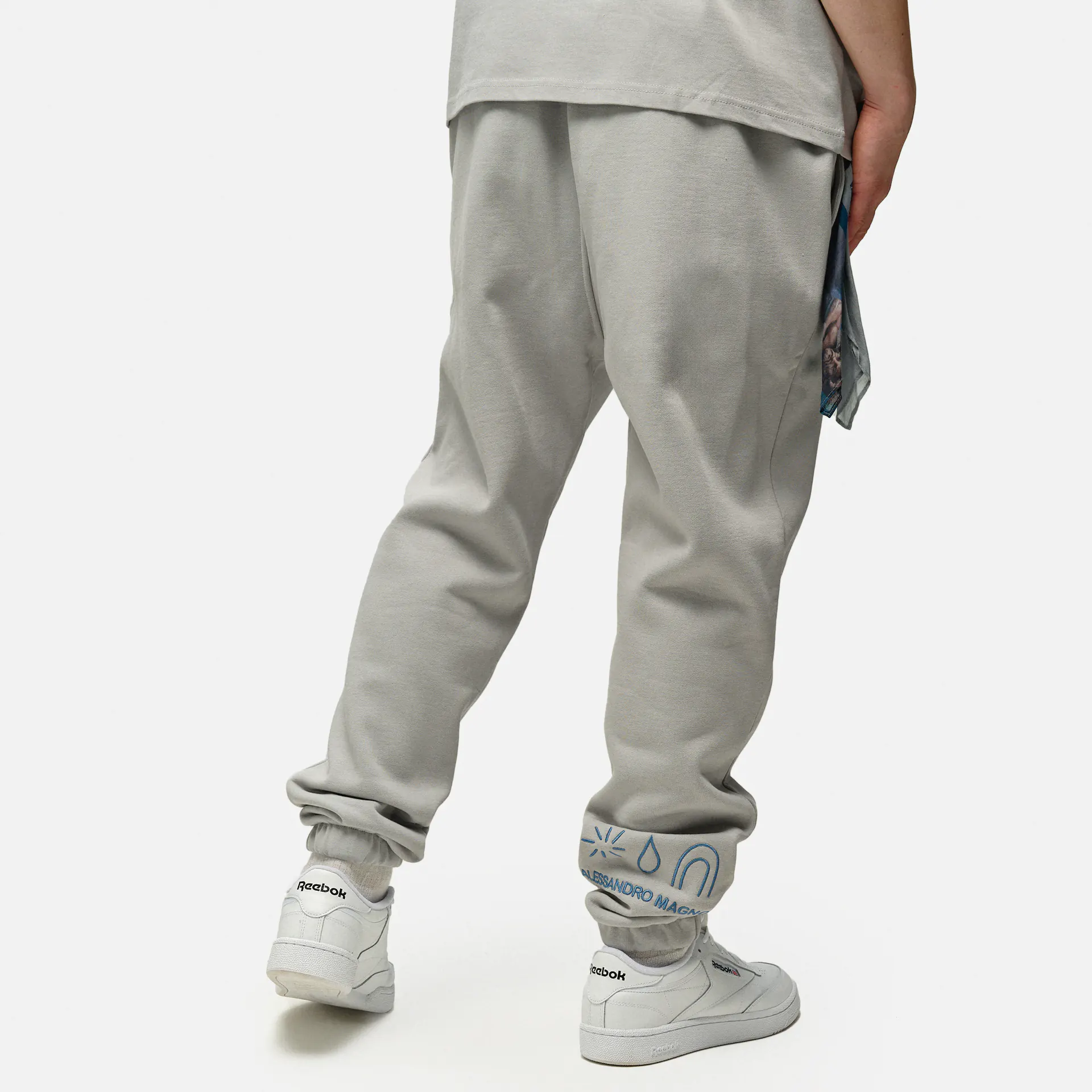 Alessandro Magno Basic Jogger Light Grey