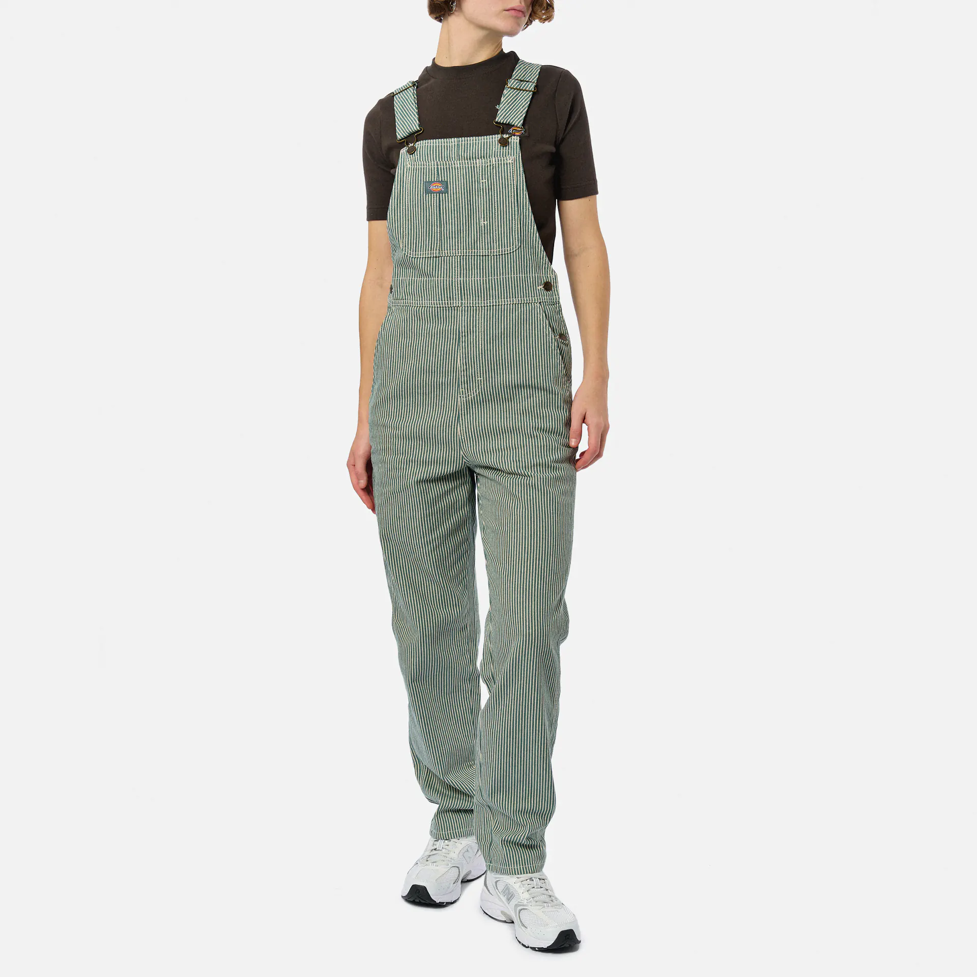 Dickies Classic Hickory Bib W Lincoln Green