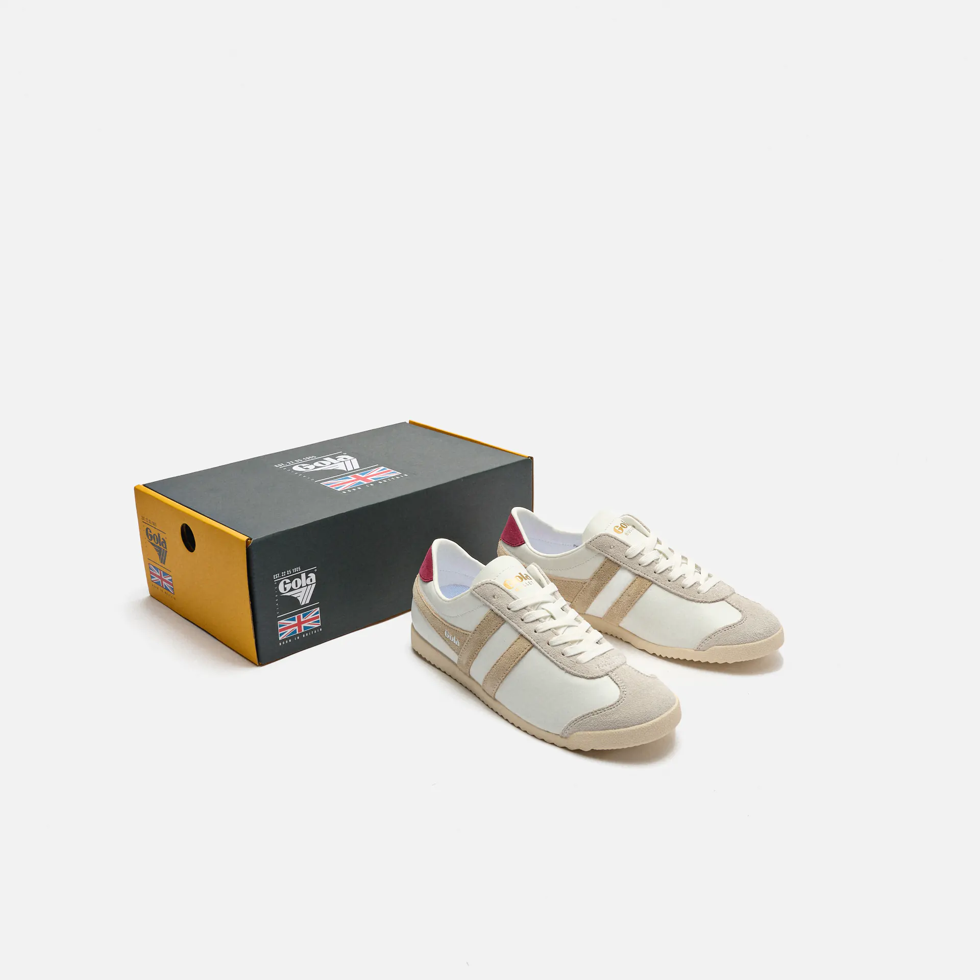 Gola Bullet Pure Sneaker White/Bone/Cerise