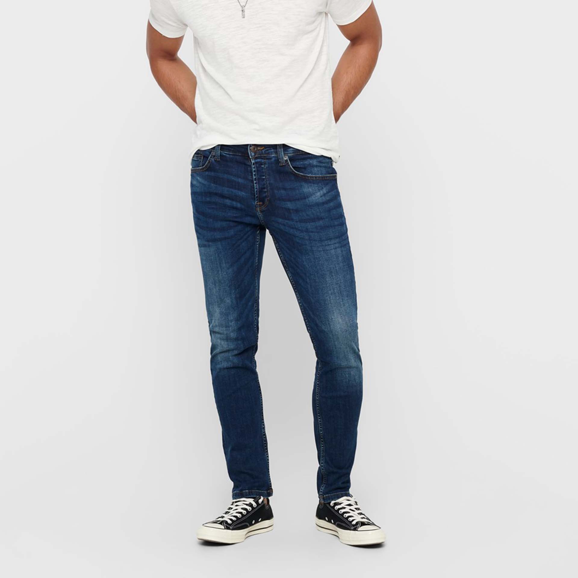 Only & Sons onsWeft PK 5076 Slim Fit Jeans Medium Blue Denim
