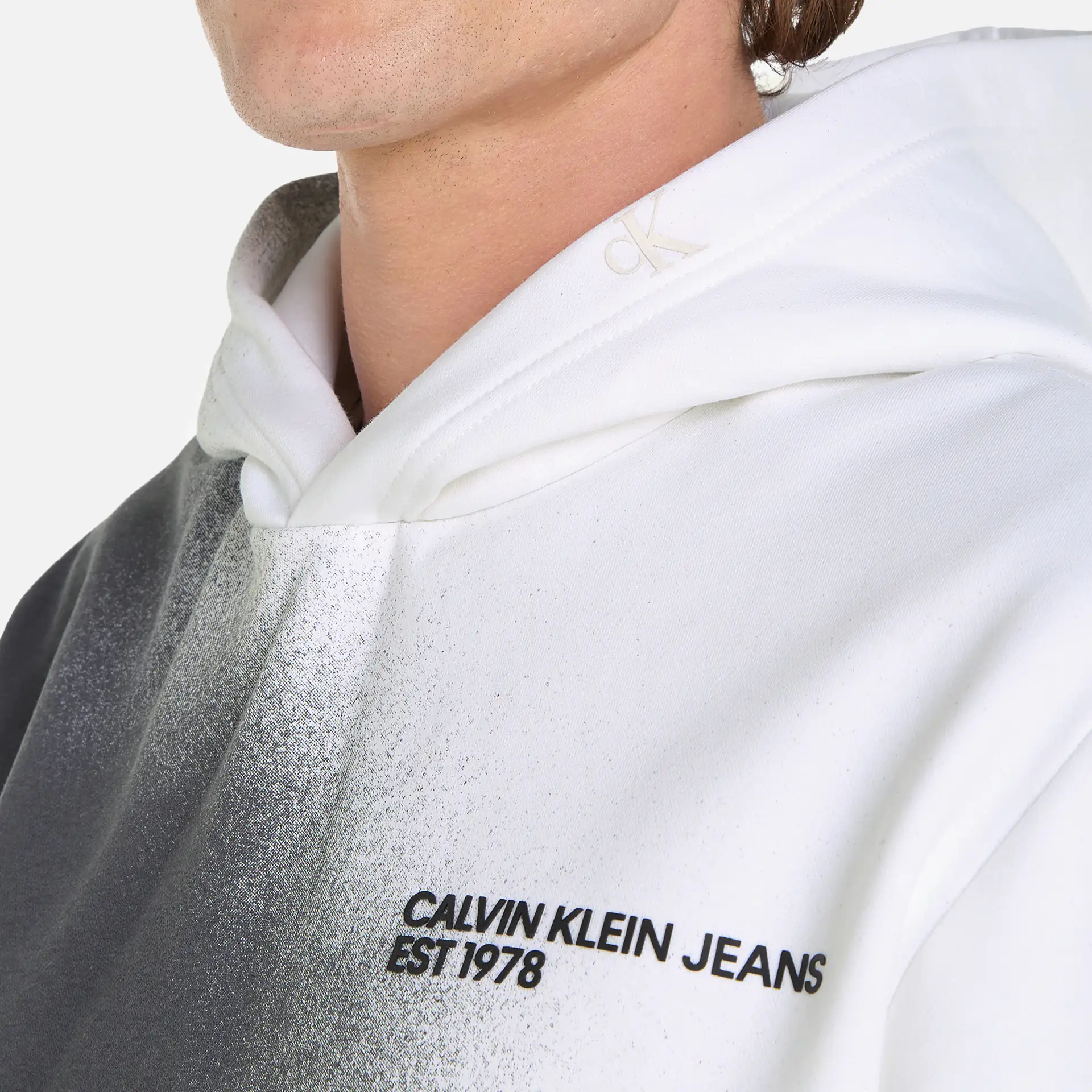 Calvin Klein Jeans AOP Hoodie Sprayed Panel