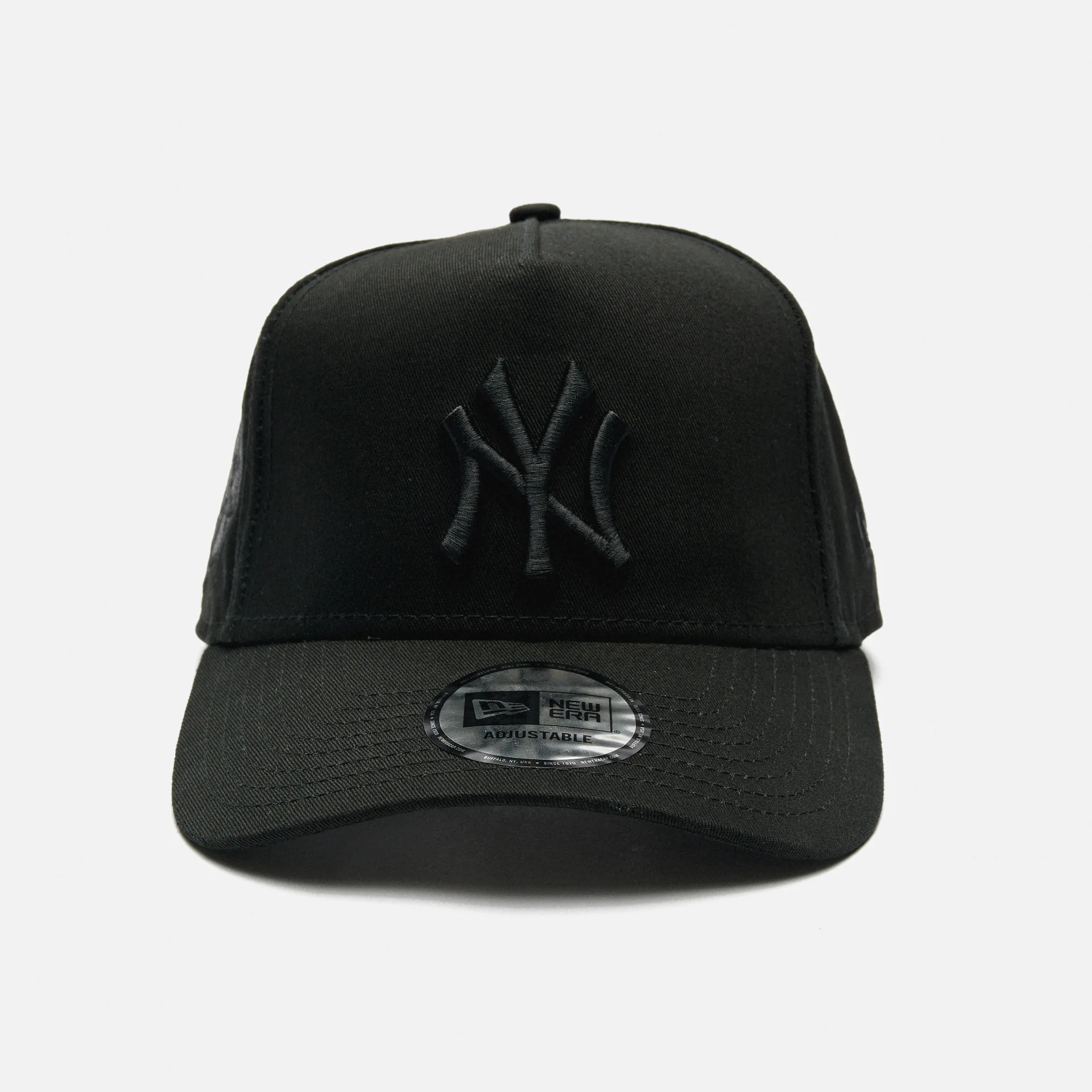 New Era NY Yankees Monochrome EFrame Strapback Cap Black