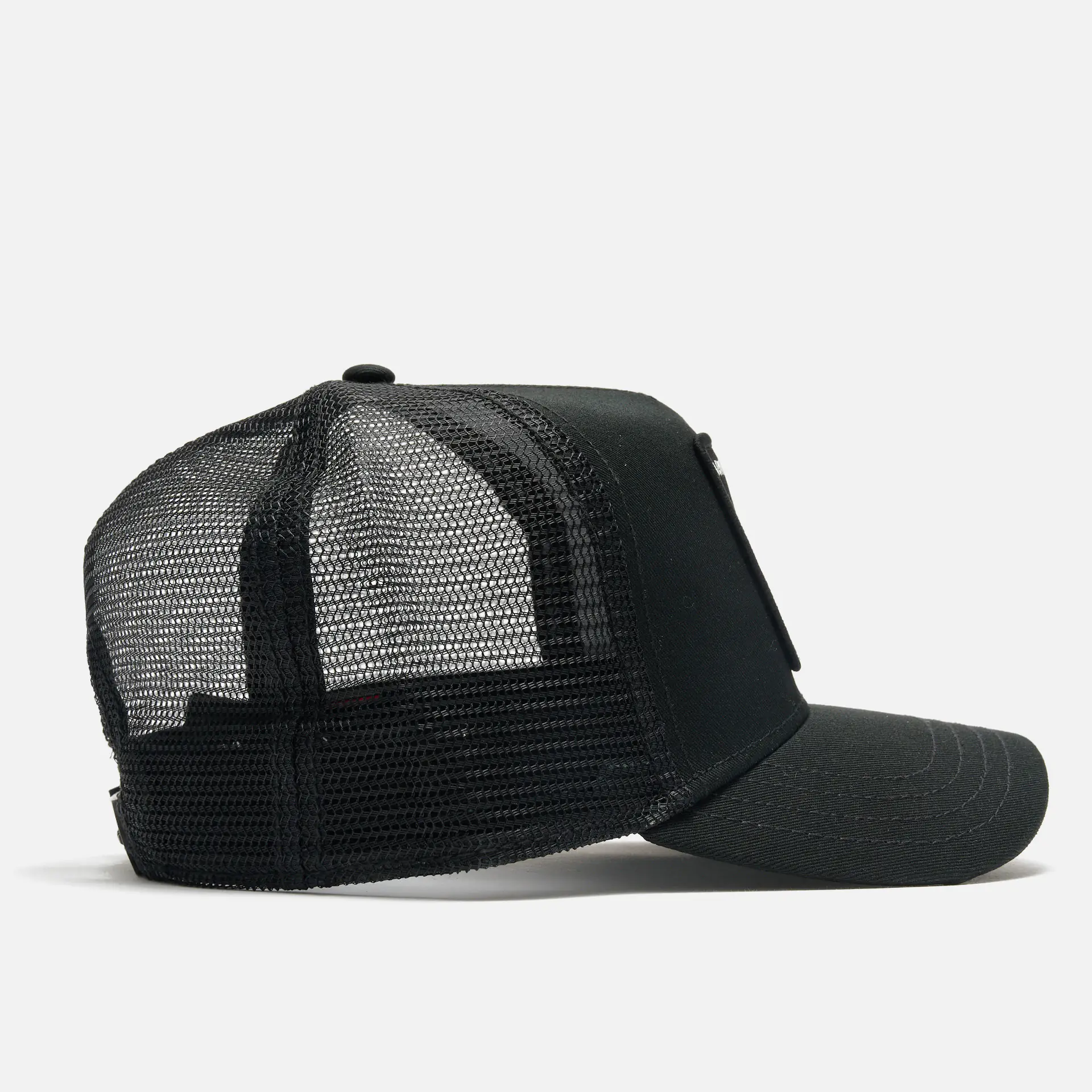 Goorin Bros The Lone Wolf Baseball Trucker Cap Black