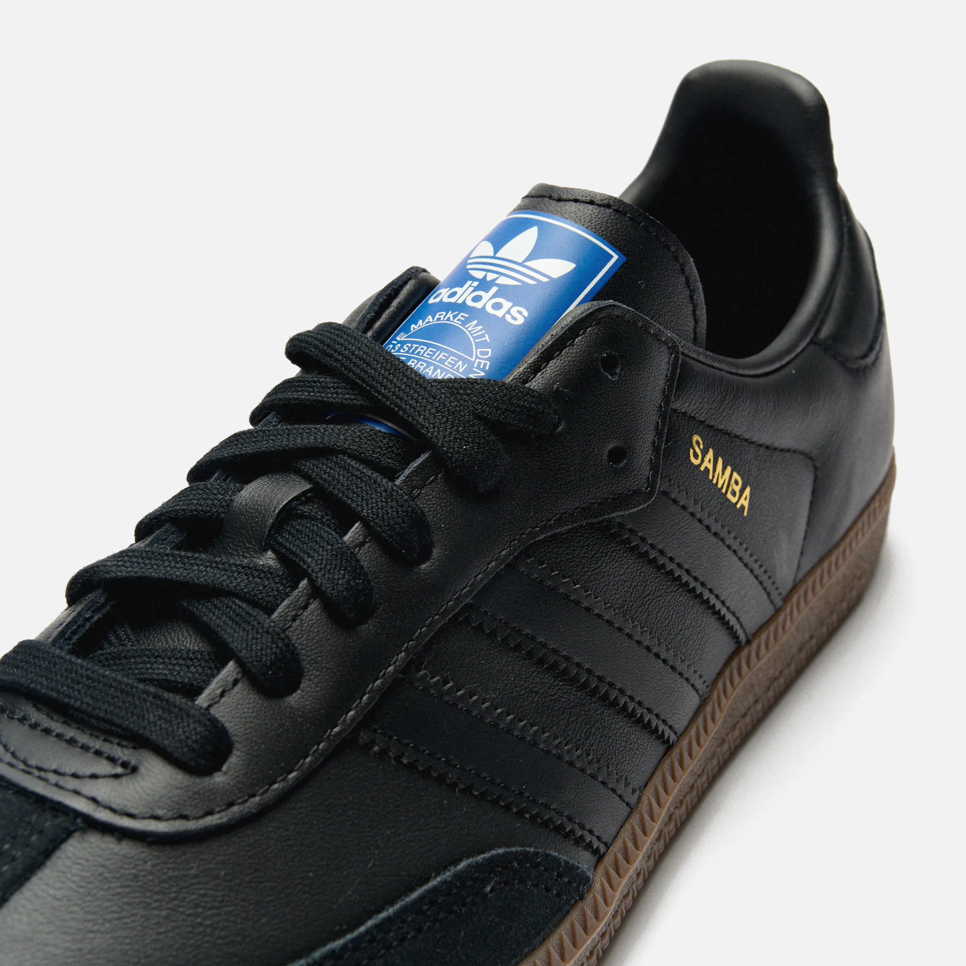 adidas Originals Samba OG Sneaker Core Black/Core Black/Gum