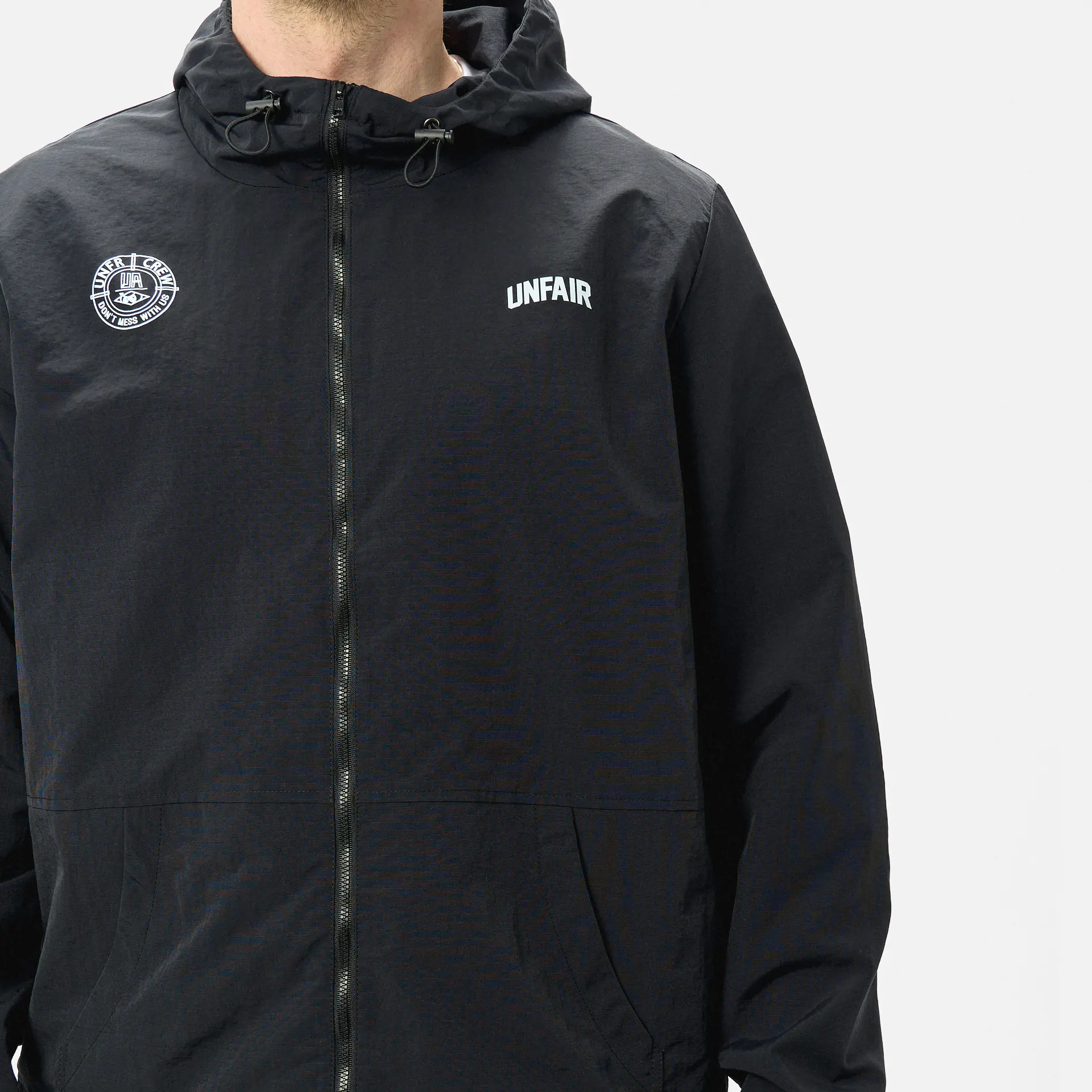 Unfair Athletics Two Sides Rainjacket Black