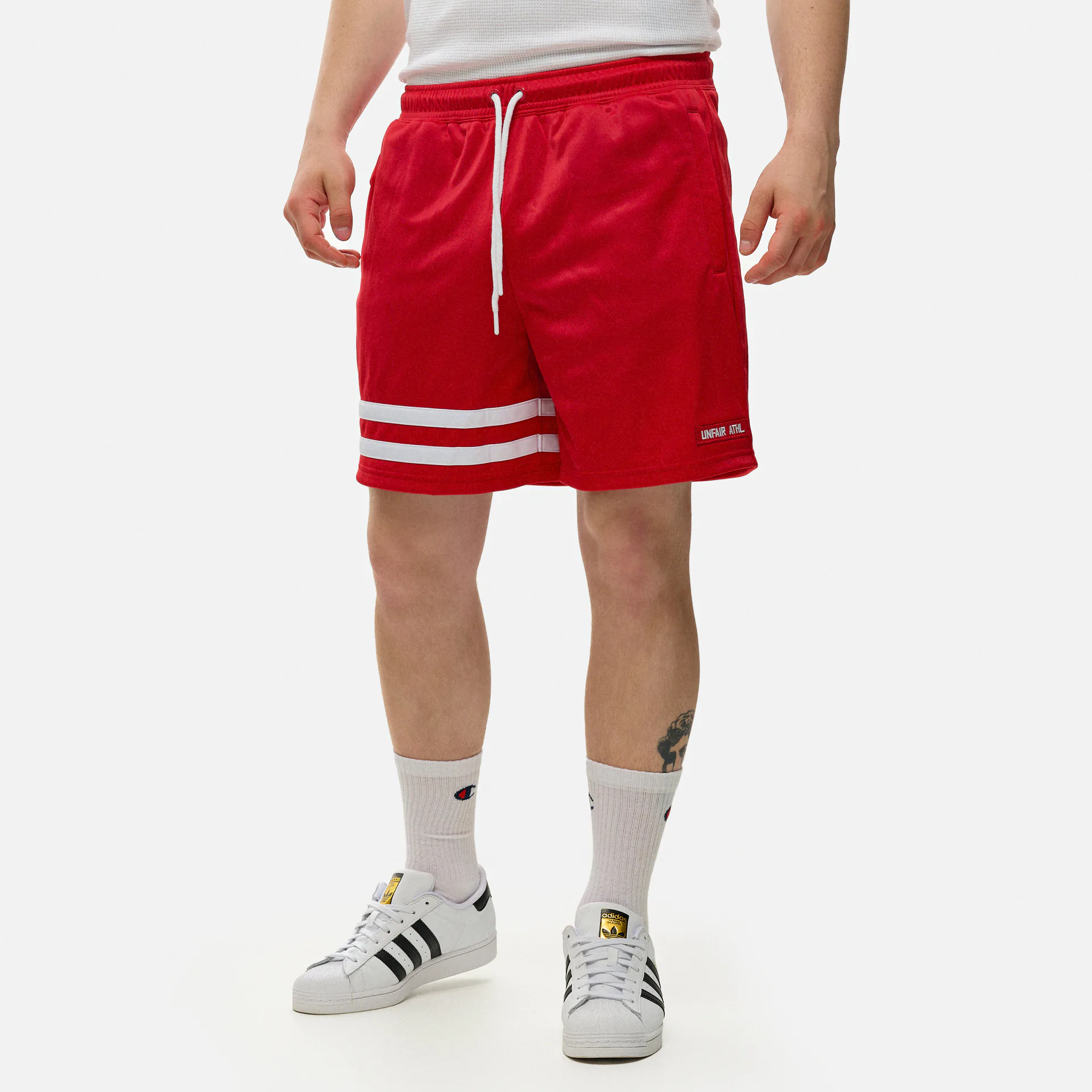 Unfair Athletics DMWU Athletics Shorts Red