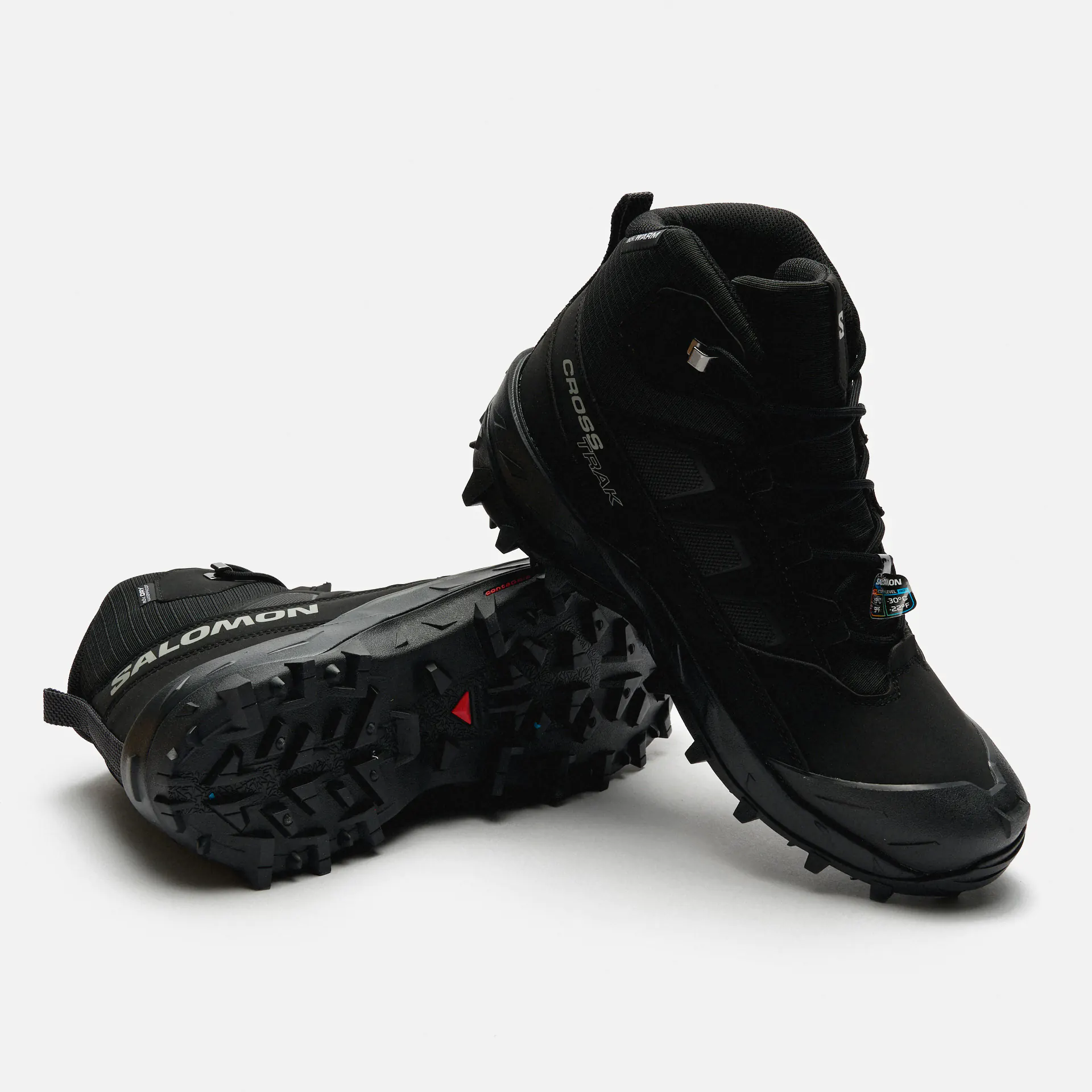 Salomon CROSSTRAK WP Boots Black/Black/Asphalt