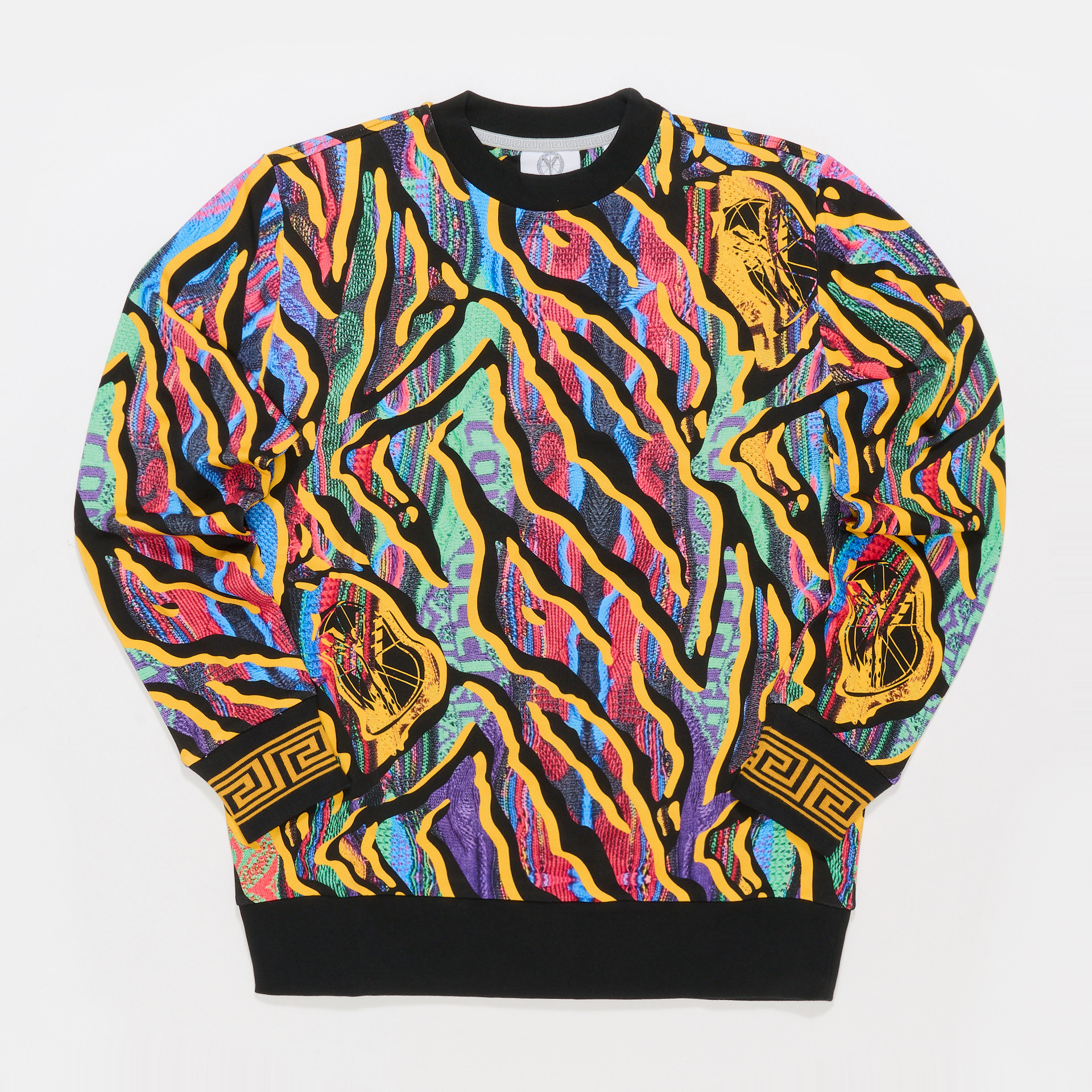Carlo Colucci Sweatshirt Black/Multicolor