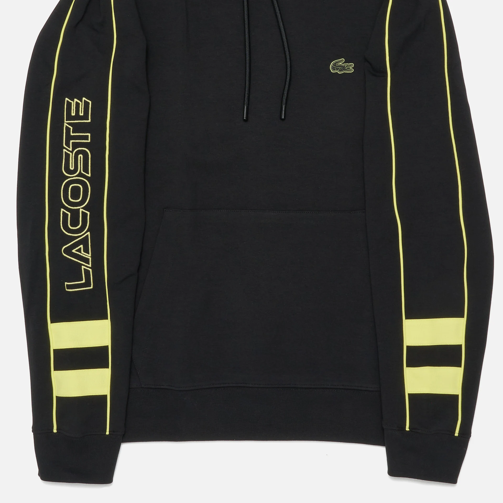 Lacoste Branded Hoodie Black/Limeira