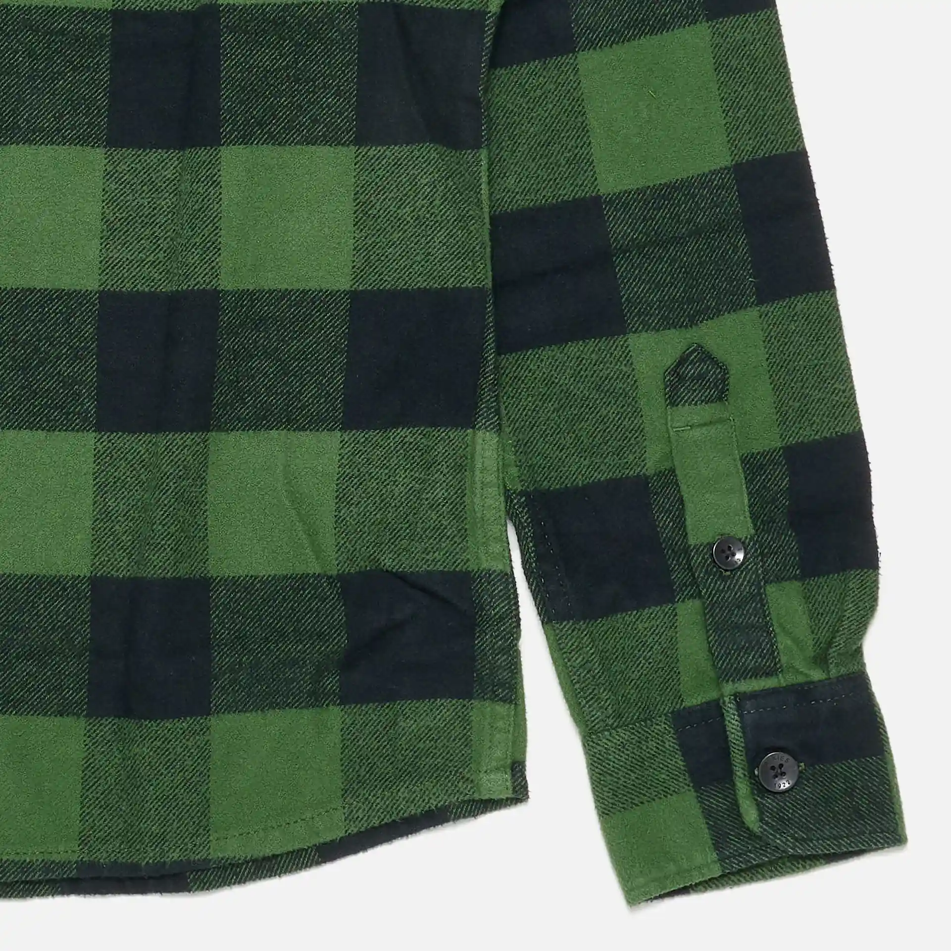 Dickies Mens Sacramento Flannel Shirt Pine Green –