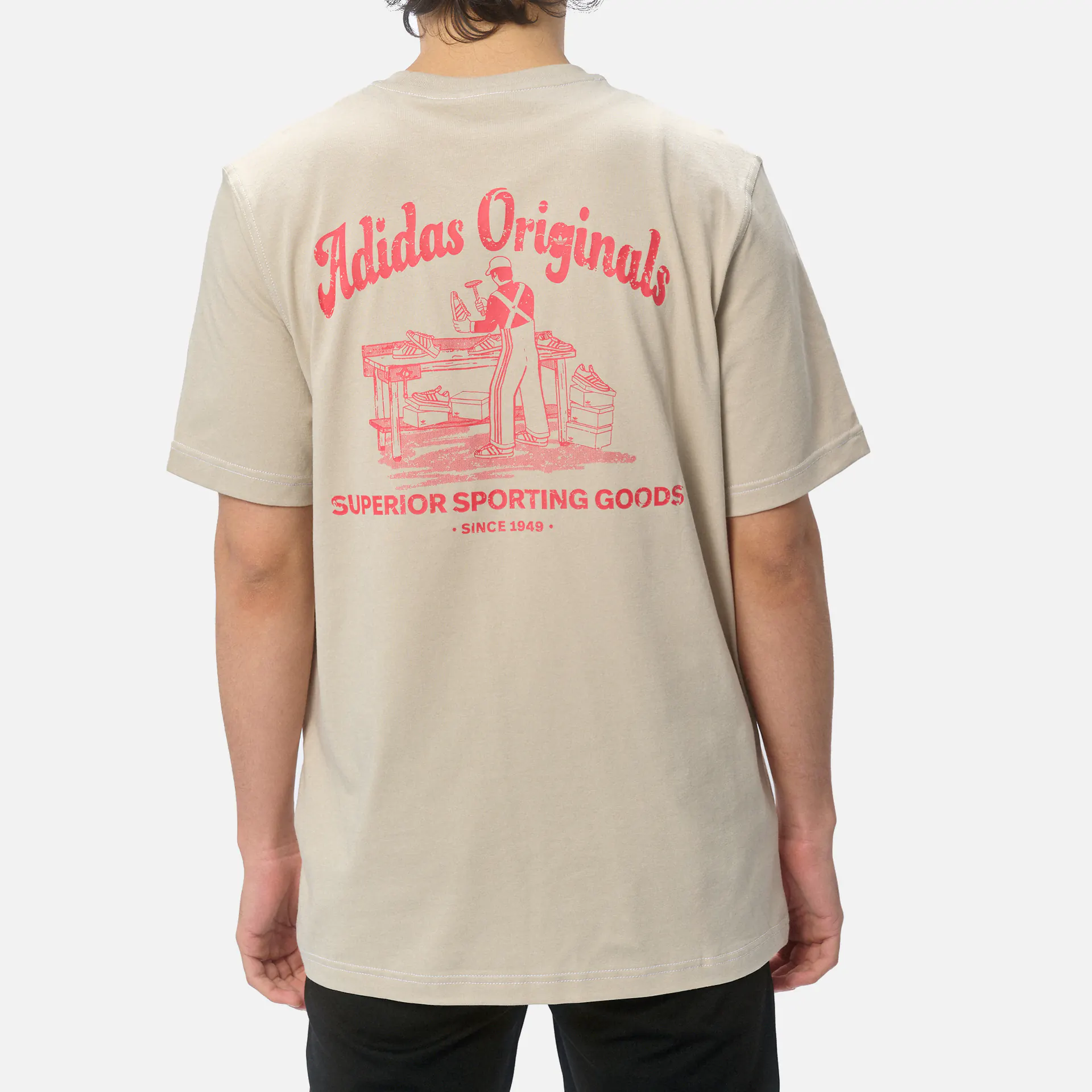 adidas Originals Wabash T-Shirt Wonder Alumina