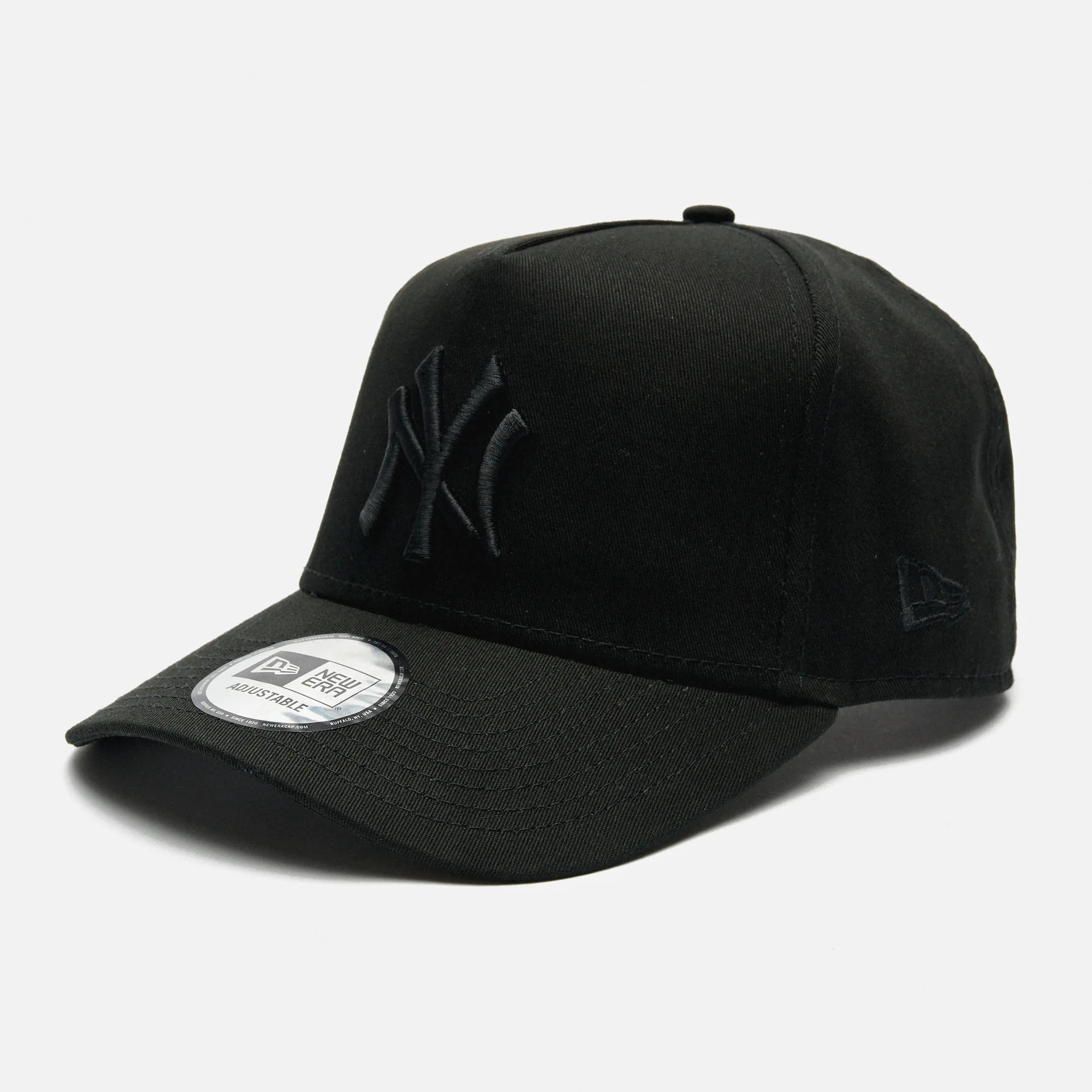 New Era NY Yankees Monochrome EFrame Strapback Cap Black