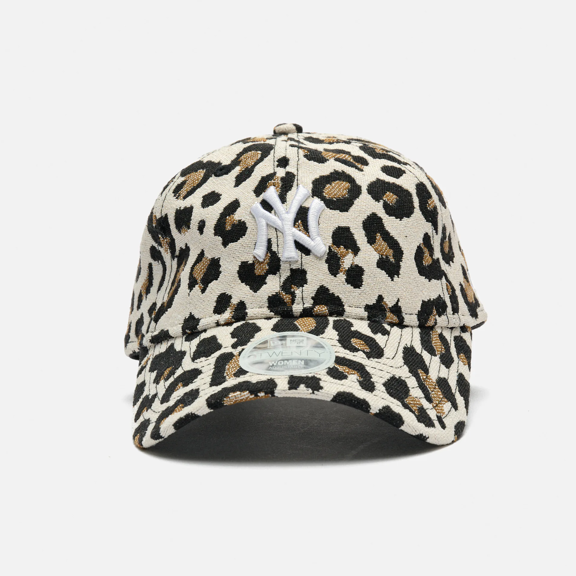 New Era Female Leopard 9Forty NY Yankees Cap Black