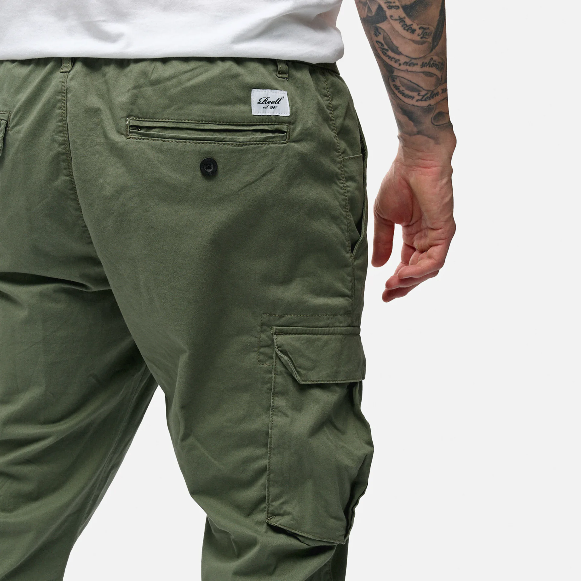 Reell Reflex Cargo LW Pants Light Olive