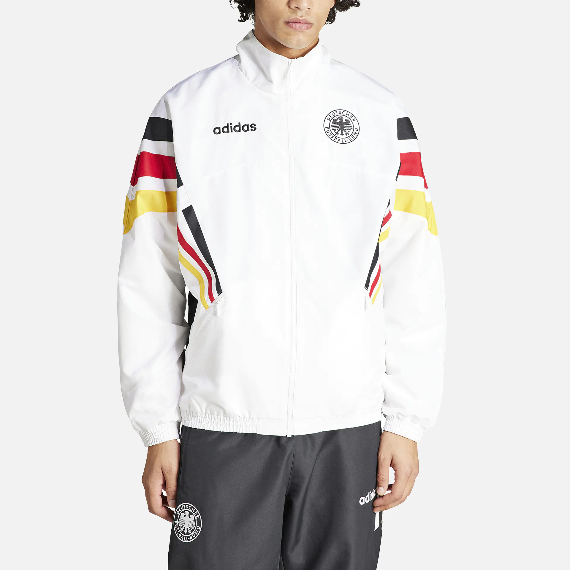 adidas DFB 1996 Woven Track Jacket White/Black