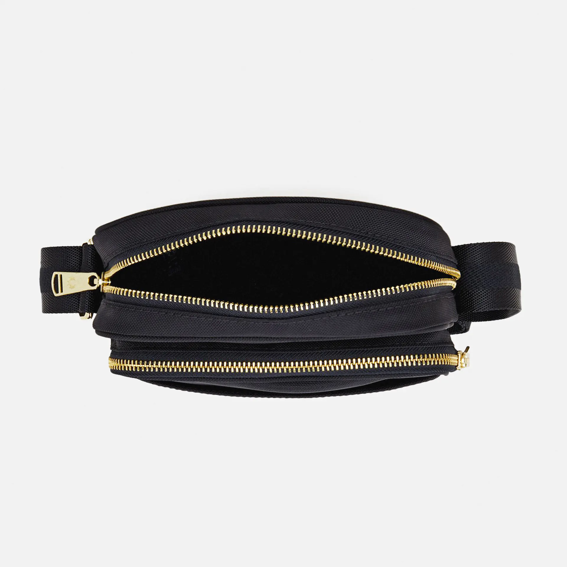 Fred Perry Textured Nylon Side Bag Black