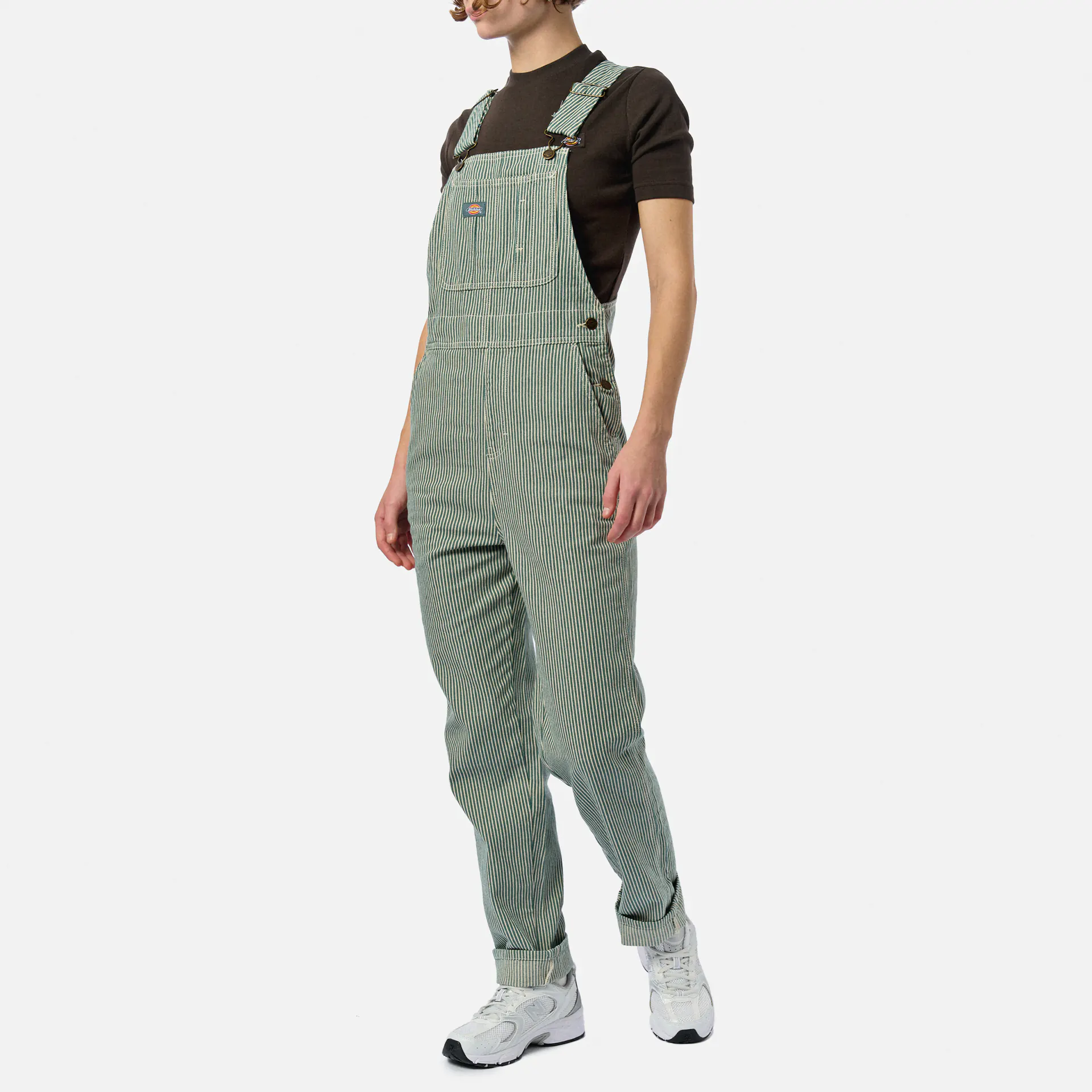 Dickies Classic Hickory Bib W Lincoln Green