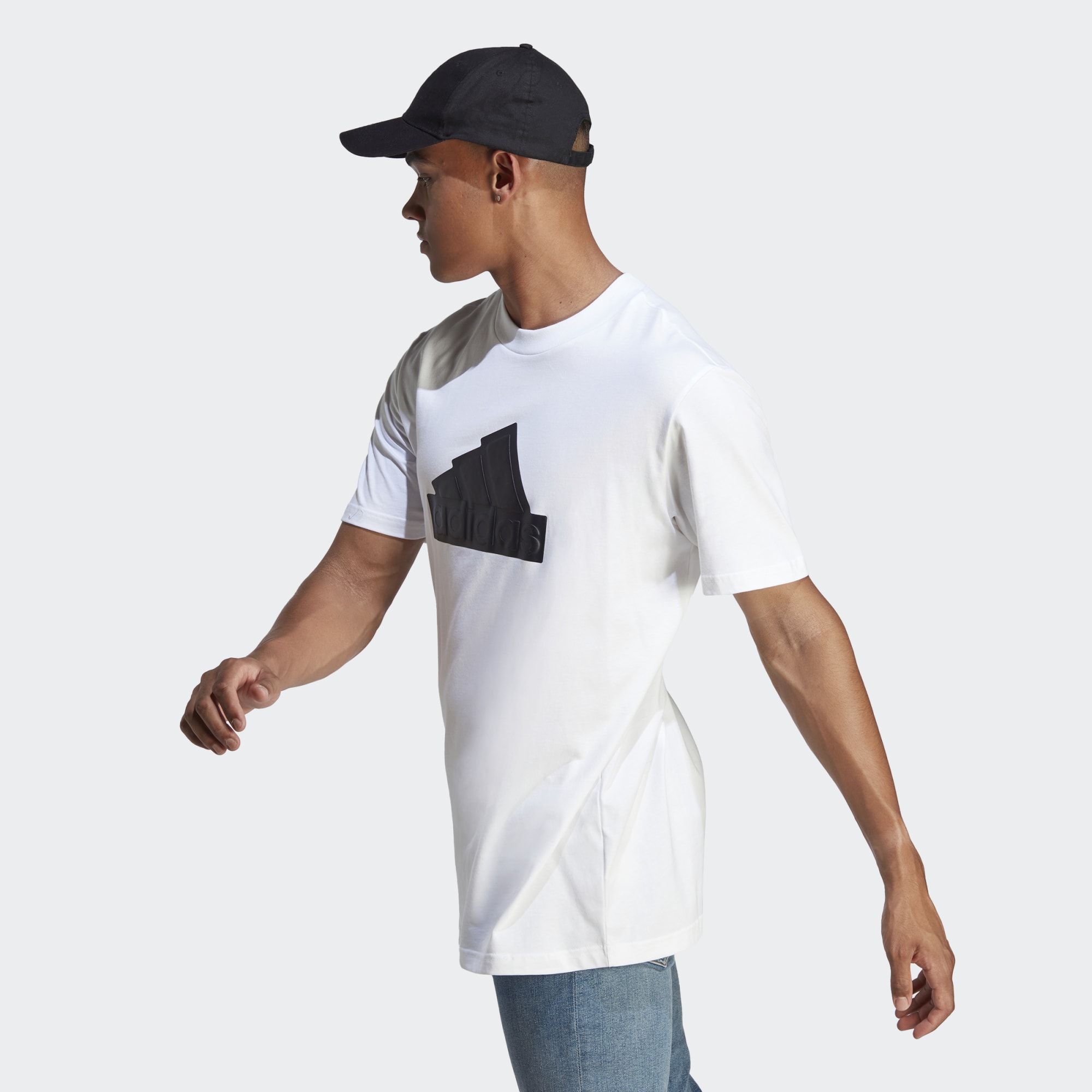 adidas Future Icons Badge of Sport T-Shirt White