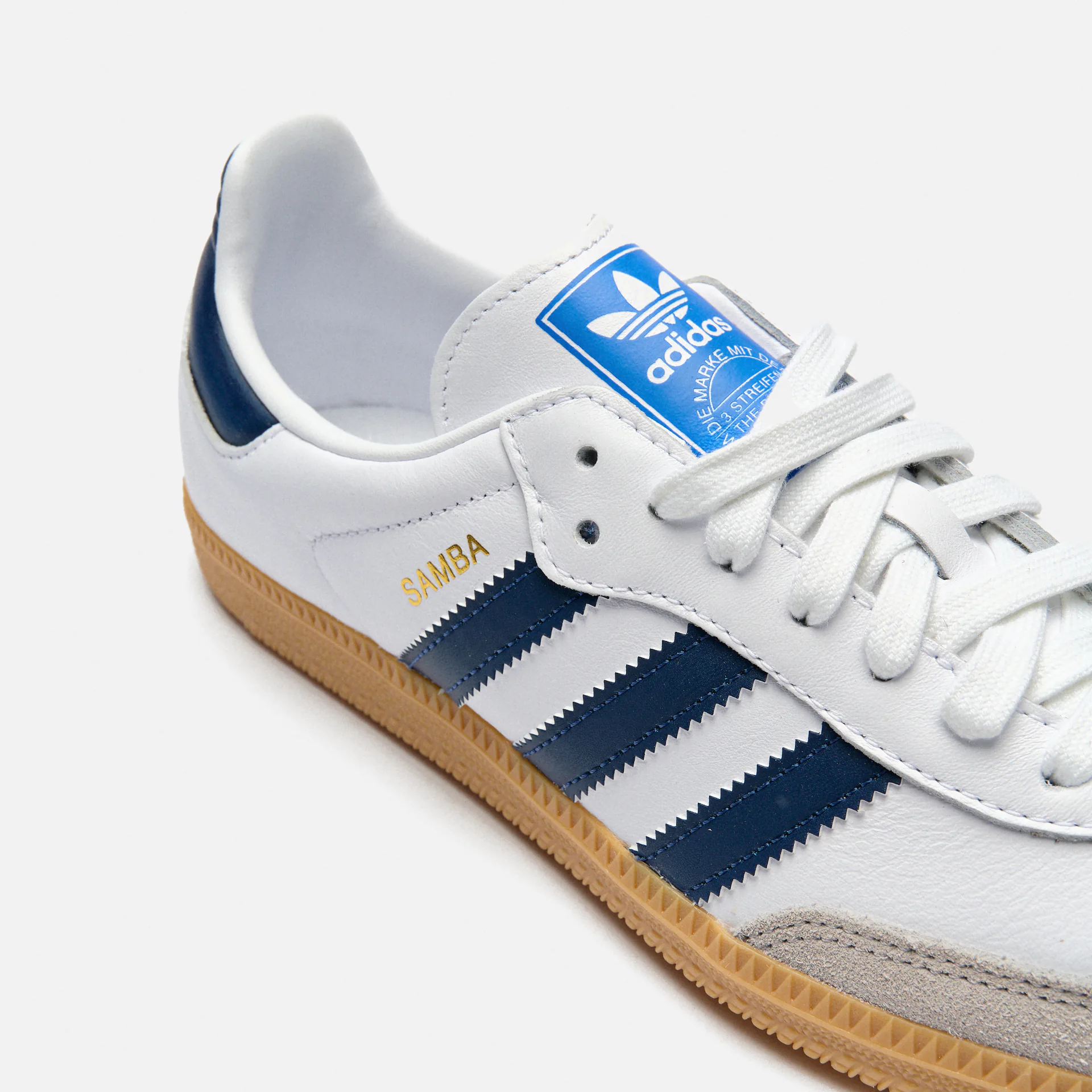 adidas Originals Samba Sneaker OG Cloud White/Night Indigo /Gum