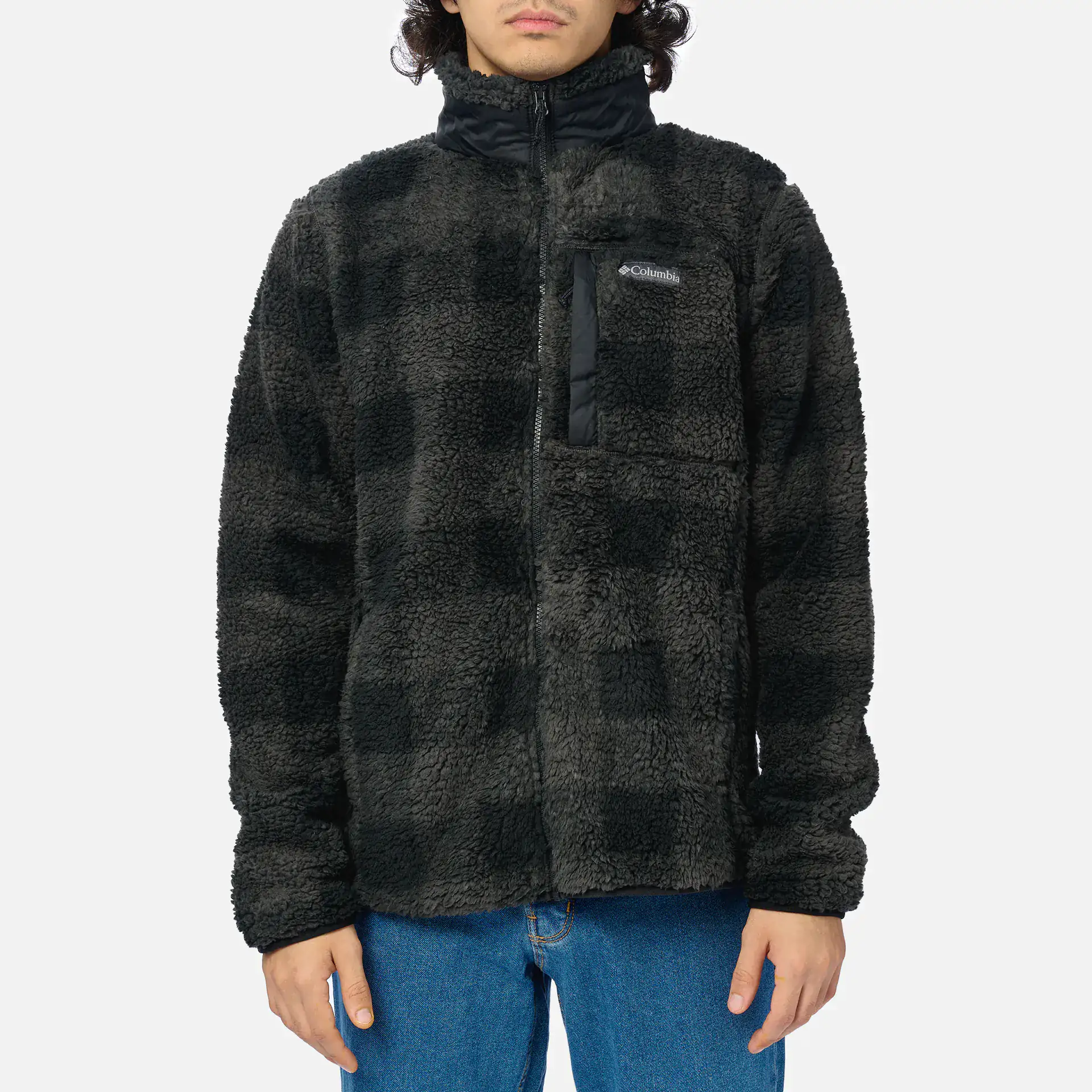 Columbia Winter Pass™ Printed Fleece II Black Check 