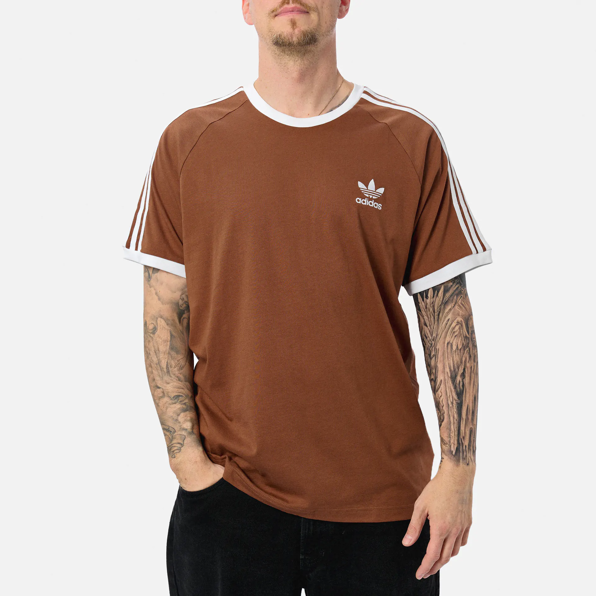 Adidas three stripe shirt best sale