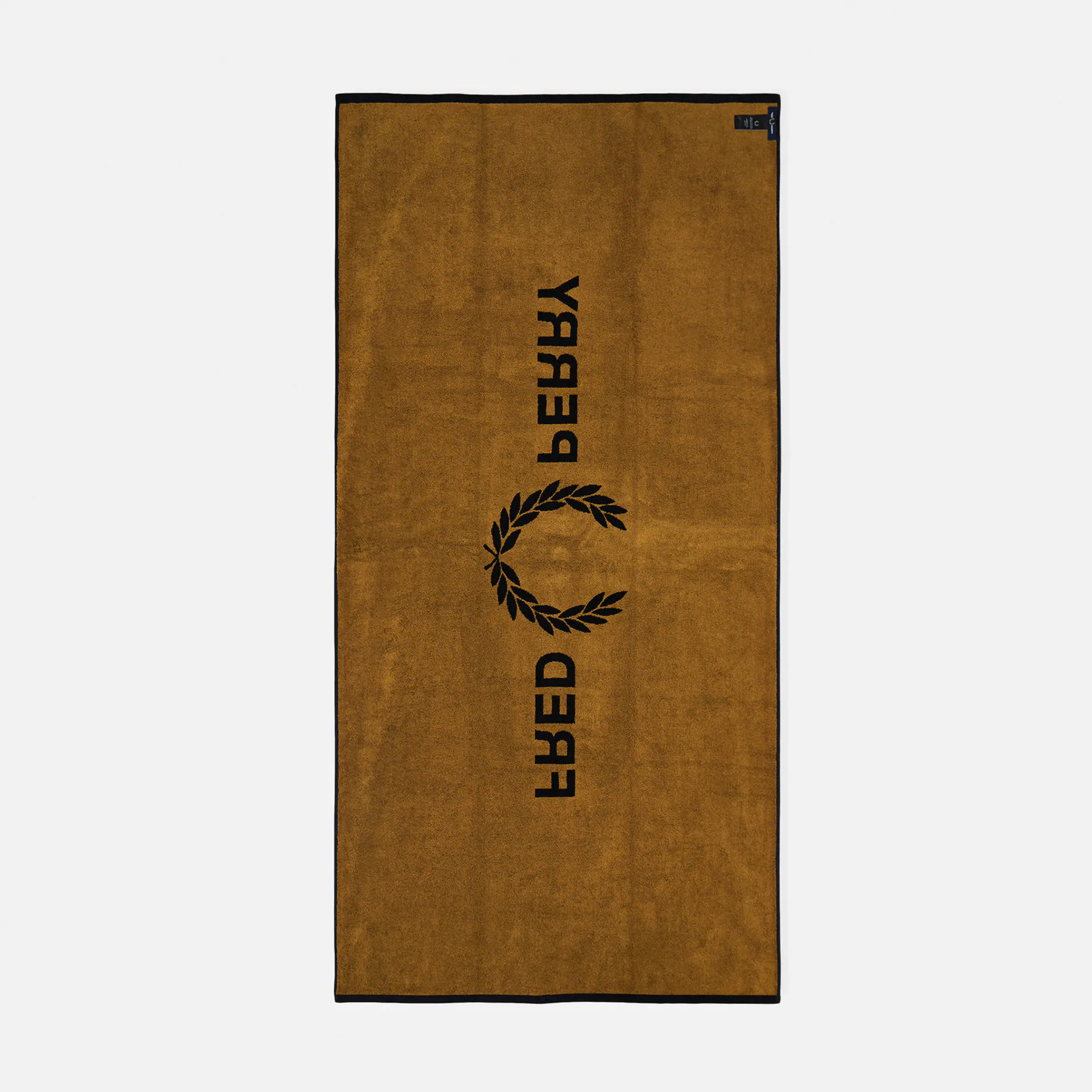 Fred Perry Towel Black/Dark Caramel