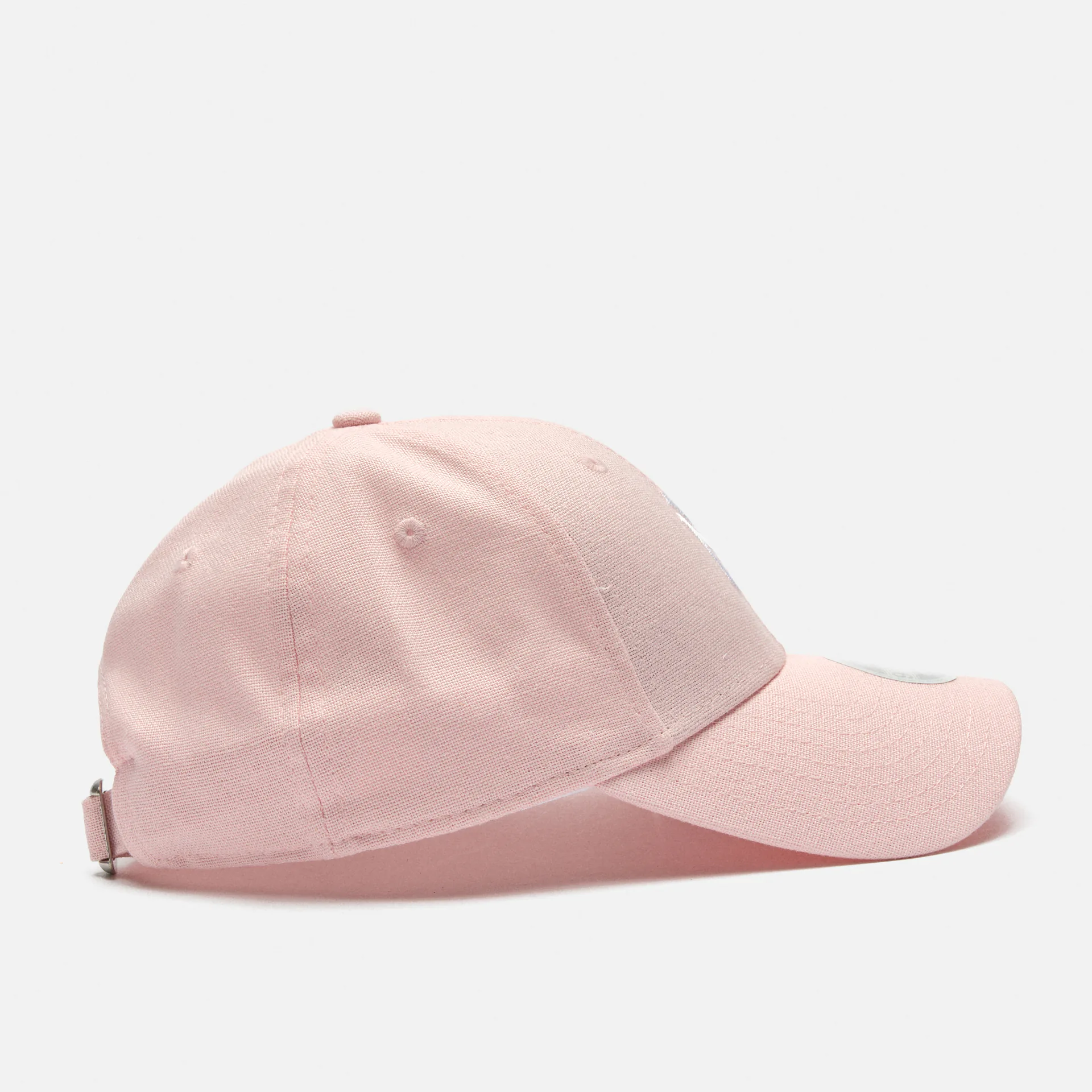 New Era NY Yankees Women Linen 9Forty Strapback Cap Pink