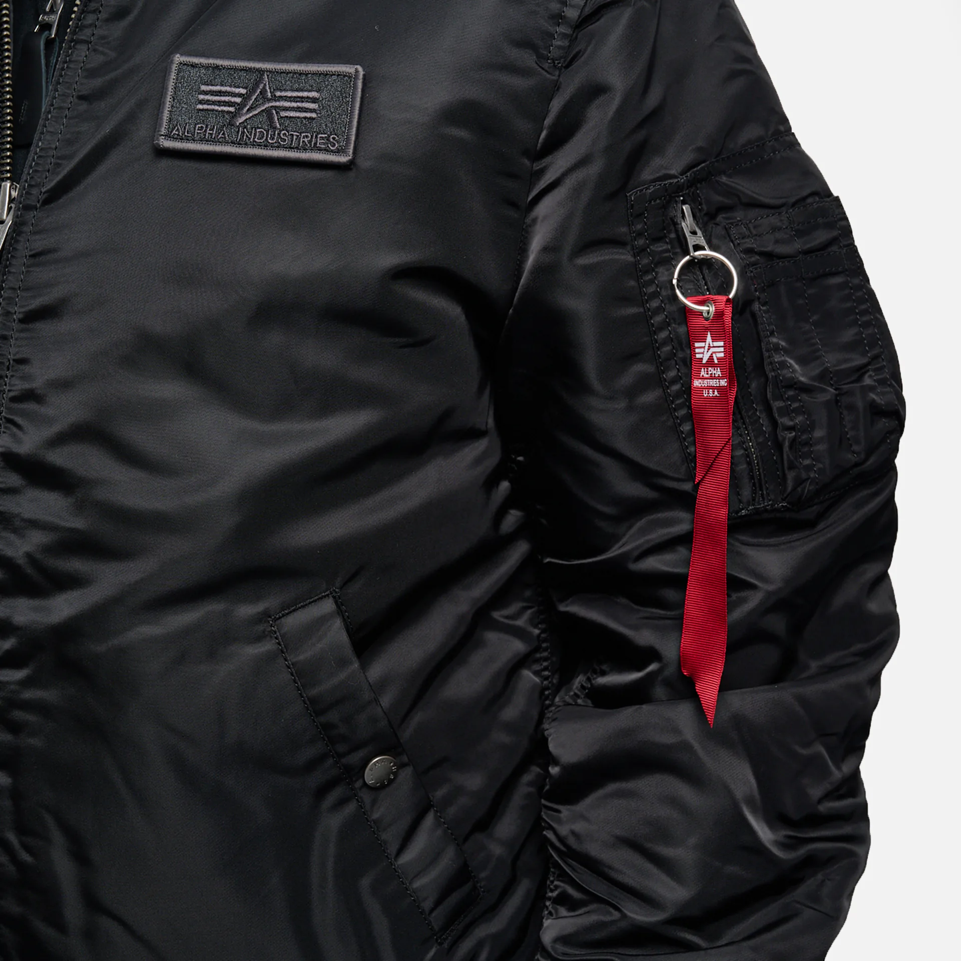 Alpha Industries MA-1 D-Tec Bomberjacket Black/Black