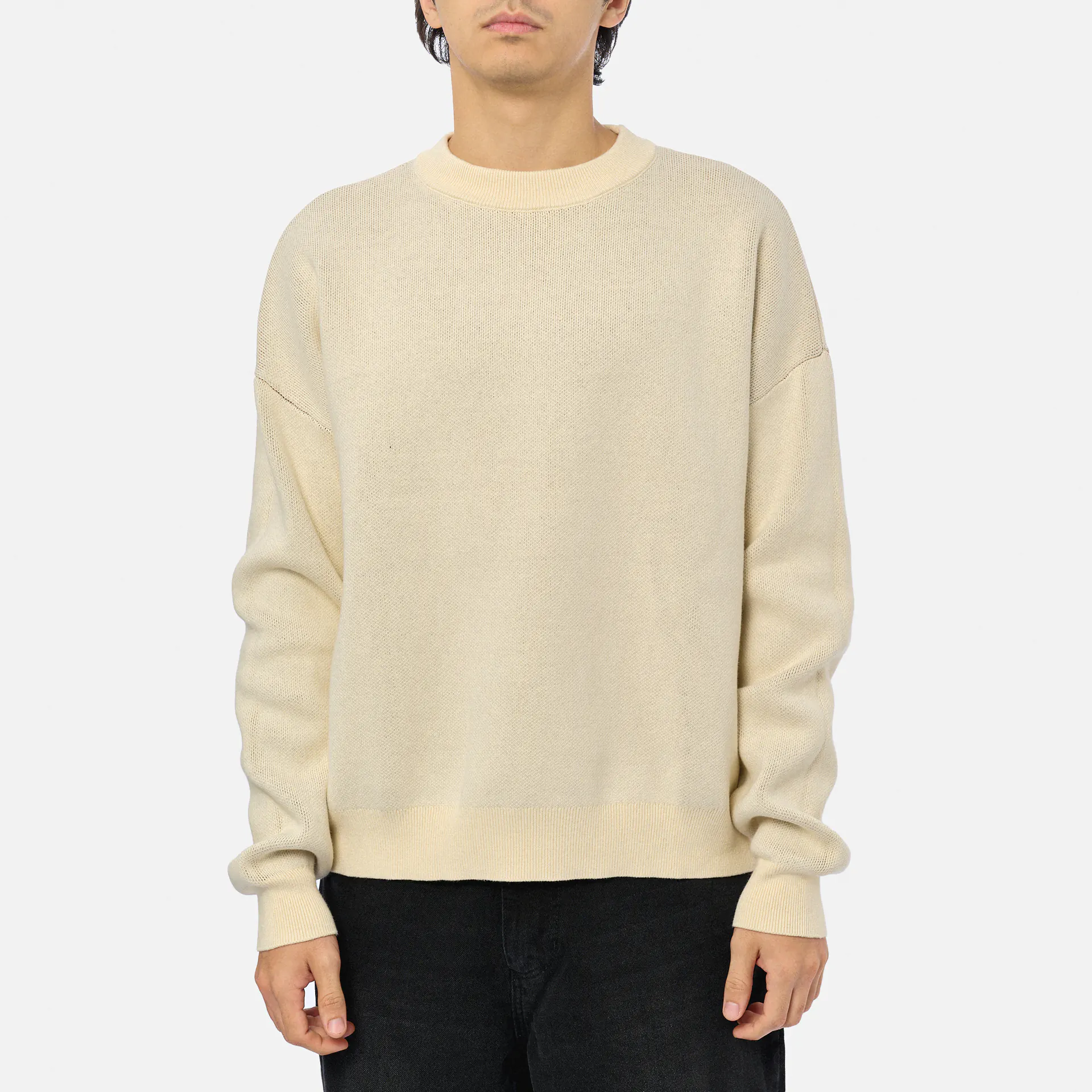 Prohibited Brixton Knit Sweater Cream