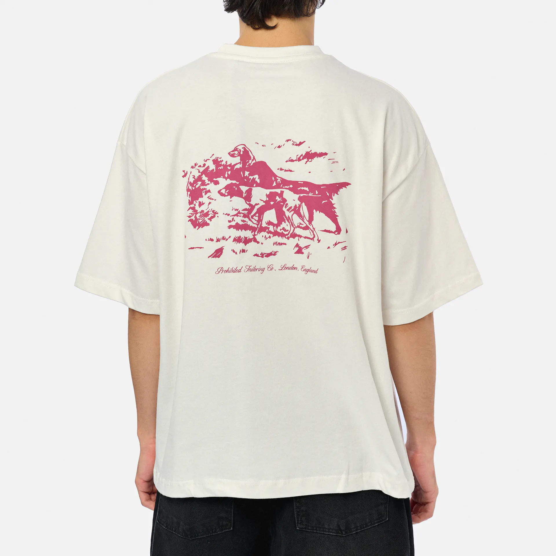 Prohibited Drift Hunt T-Shirt Off-White