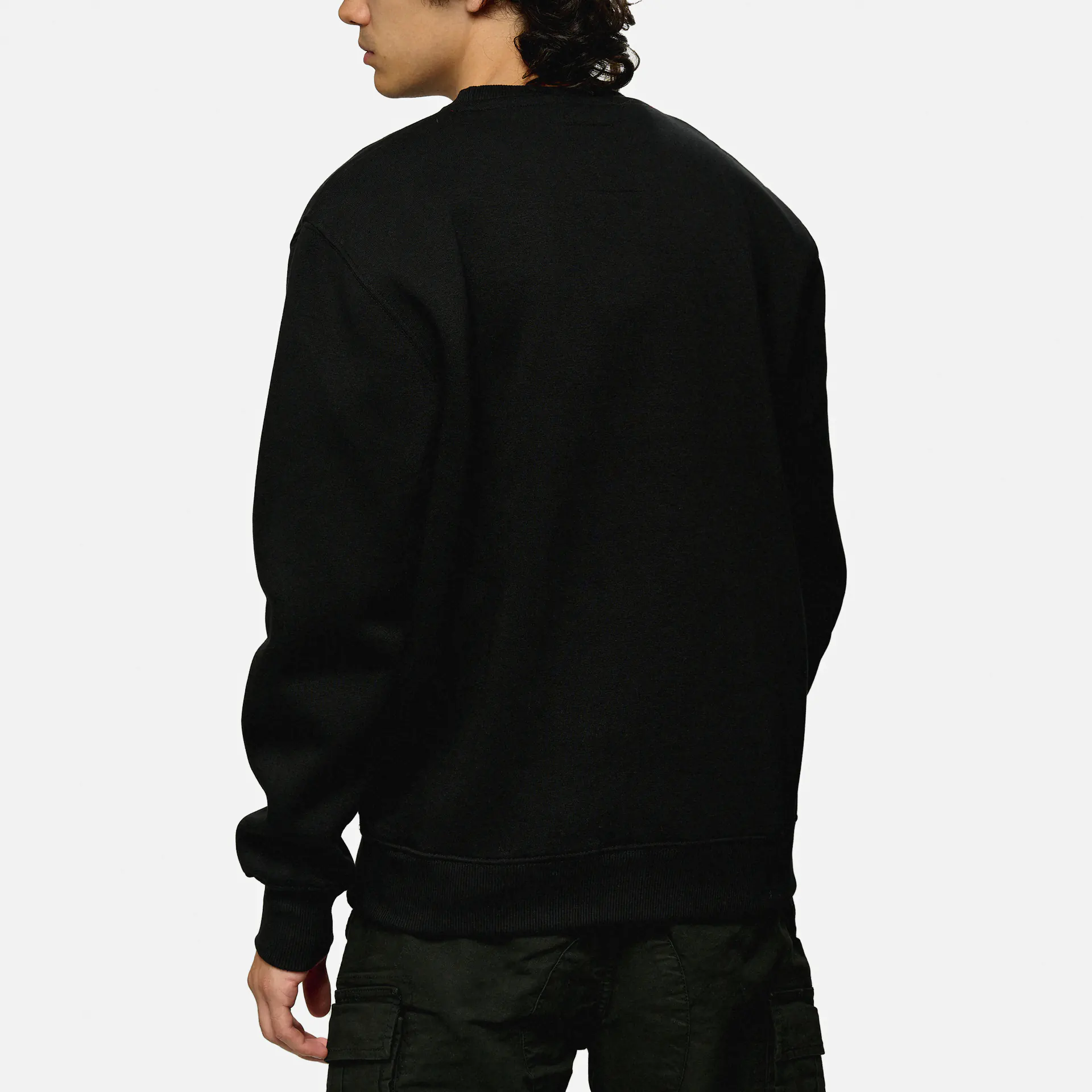 Alpha Industries Basic Sweater Small Logo Black