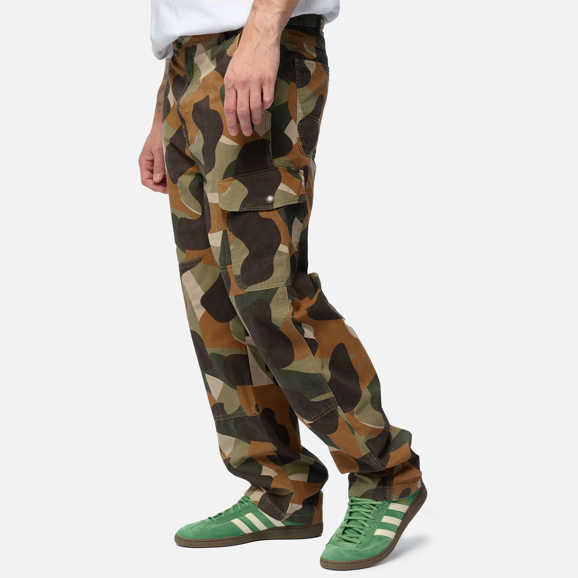 Dickies Duck Canvas Camo Cargo Imperial Green 